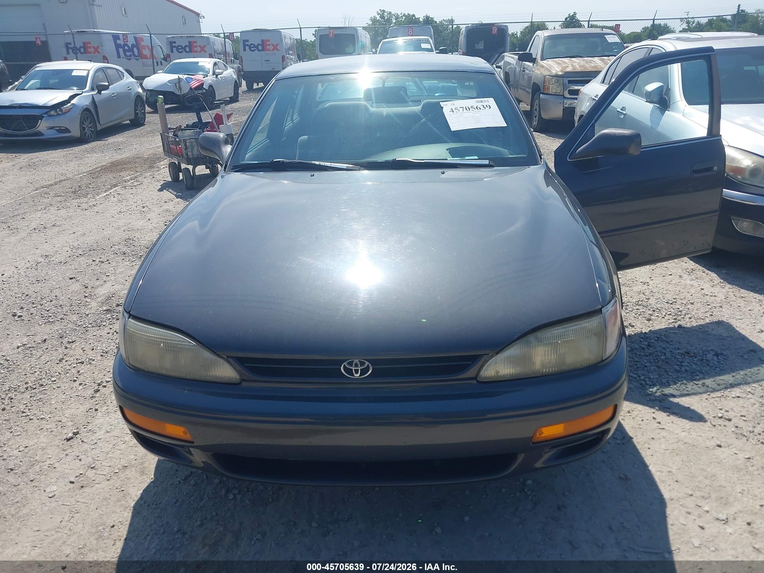 1996 Toyota Camry Dx/le/xle Gray vin: 4T1BG12K9TU951069