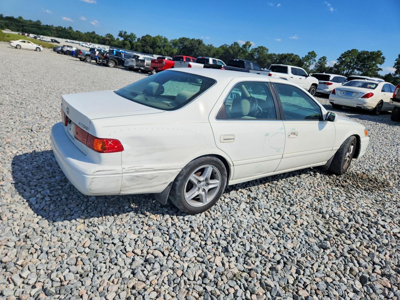 2001 Toyota Camry Ce White vin: 4T1BG22K01U811172