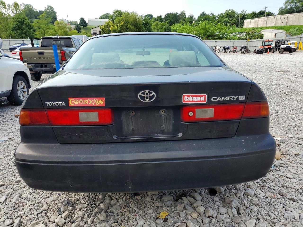 1997 Toyota Camry Le Black vin: 4T1BG22K0VU806088