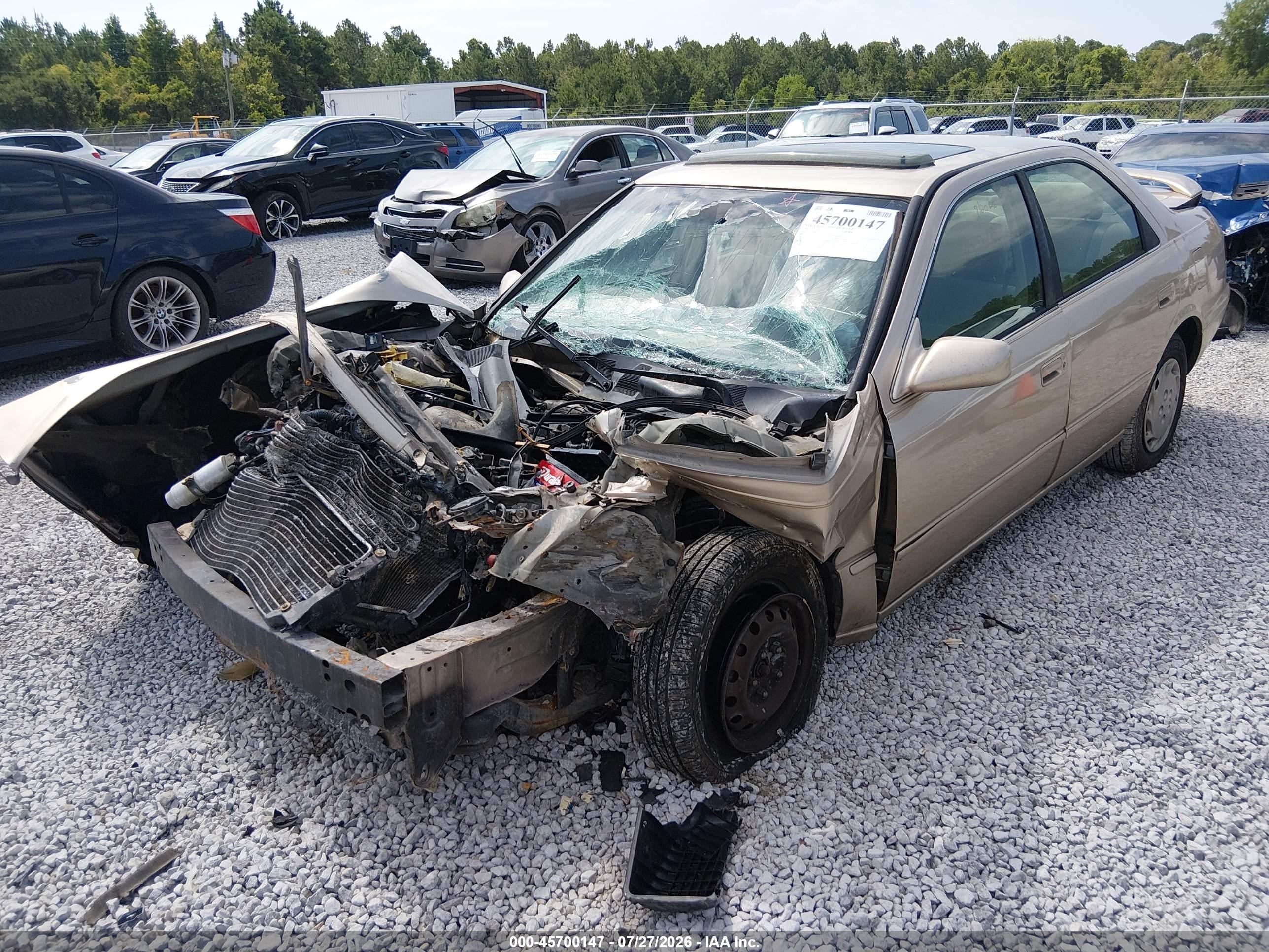 1998 Toyota Camry Le Коричневый vin: 4T1BG22K0WU337067