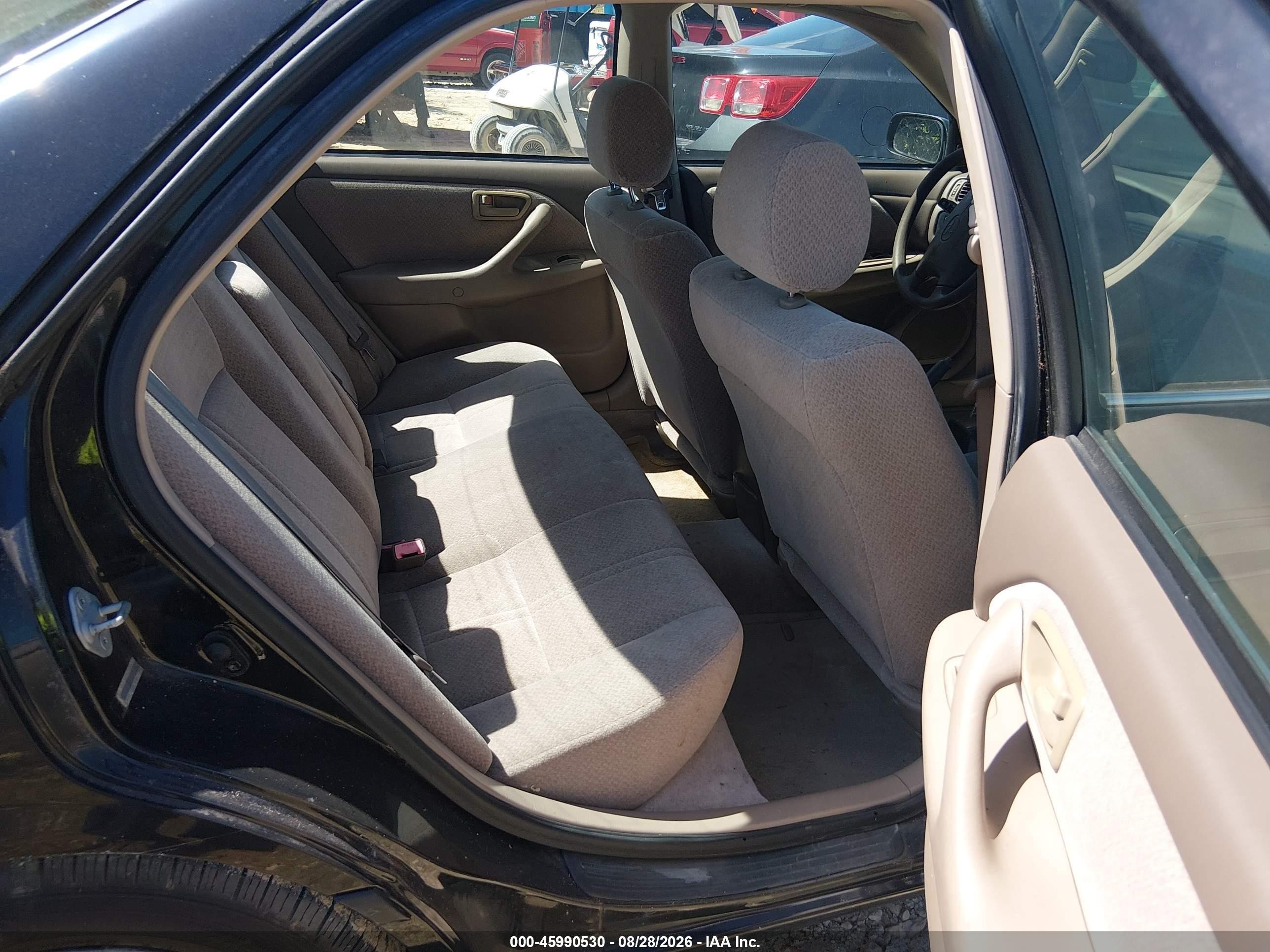 2000 Toyota Camry Le Black vin: 4T1BG22K0YU737259
