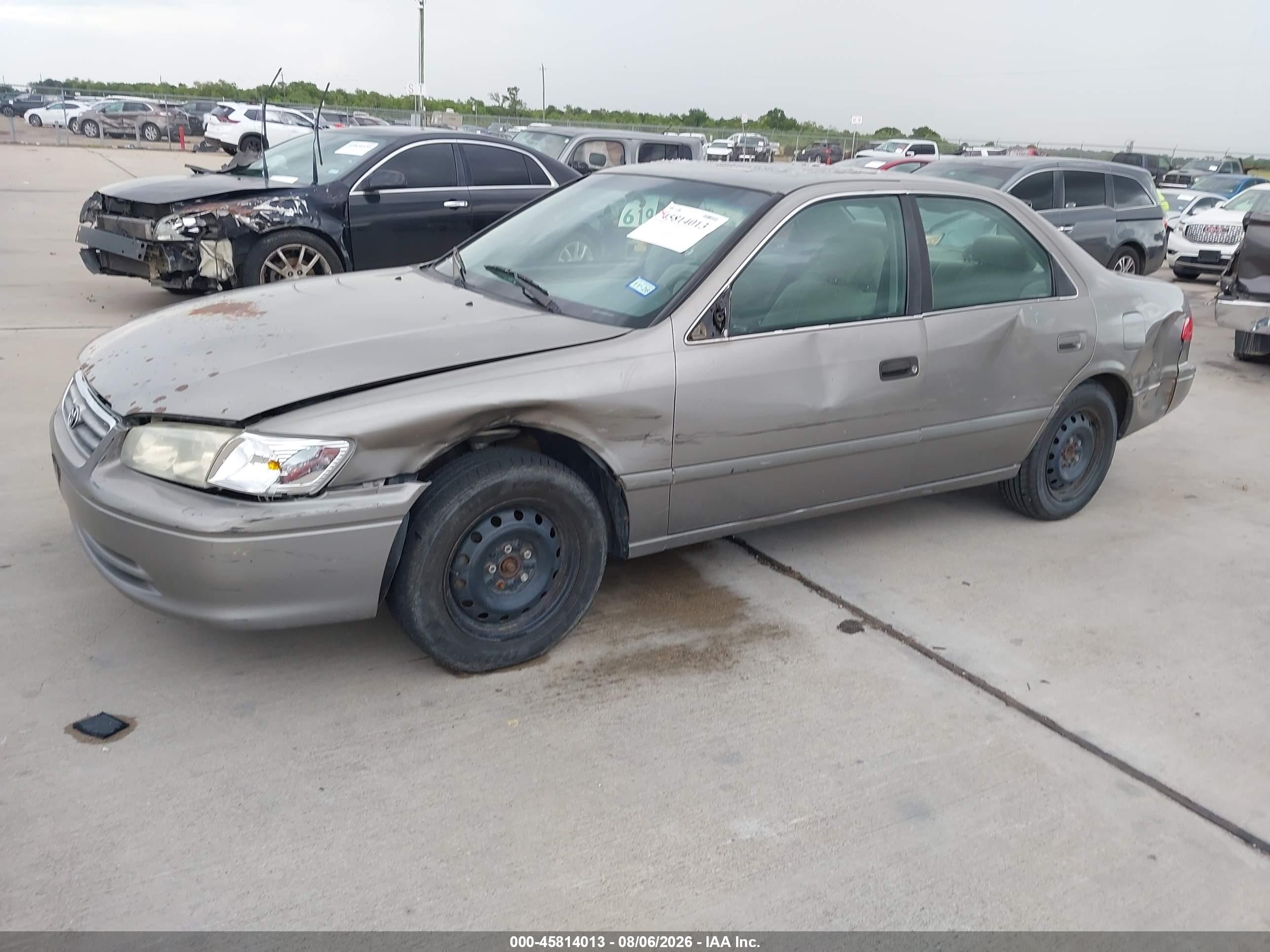 2001 Toyota Camry Ce/le/xle Beige vin: 4T1BG22K11U035554