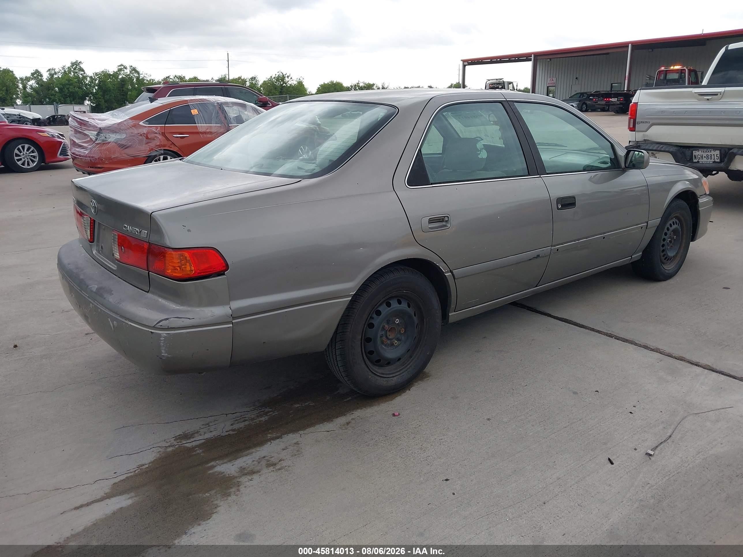 2001 Toyota Camry Ce/le/xle Beige vin: 4T1BG22K11U035554