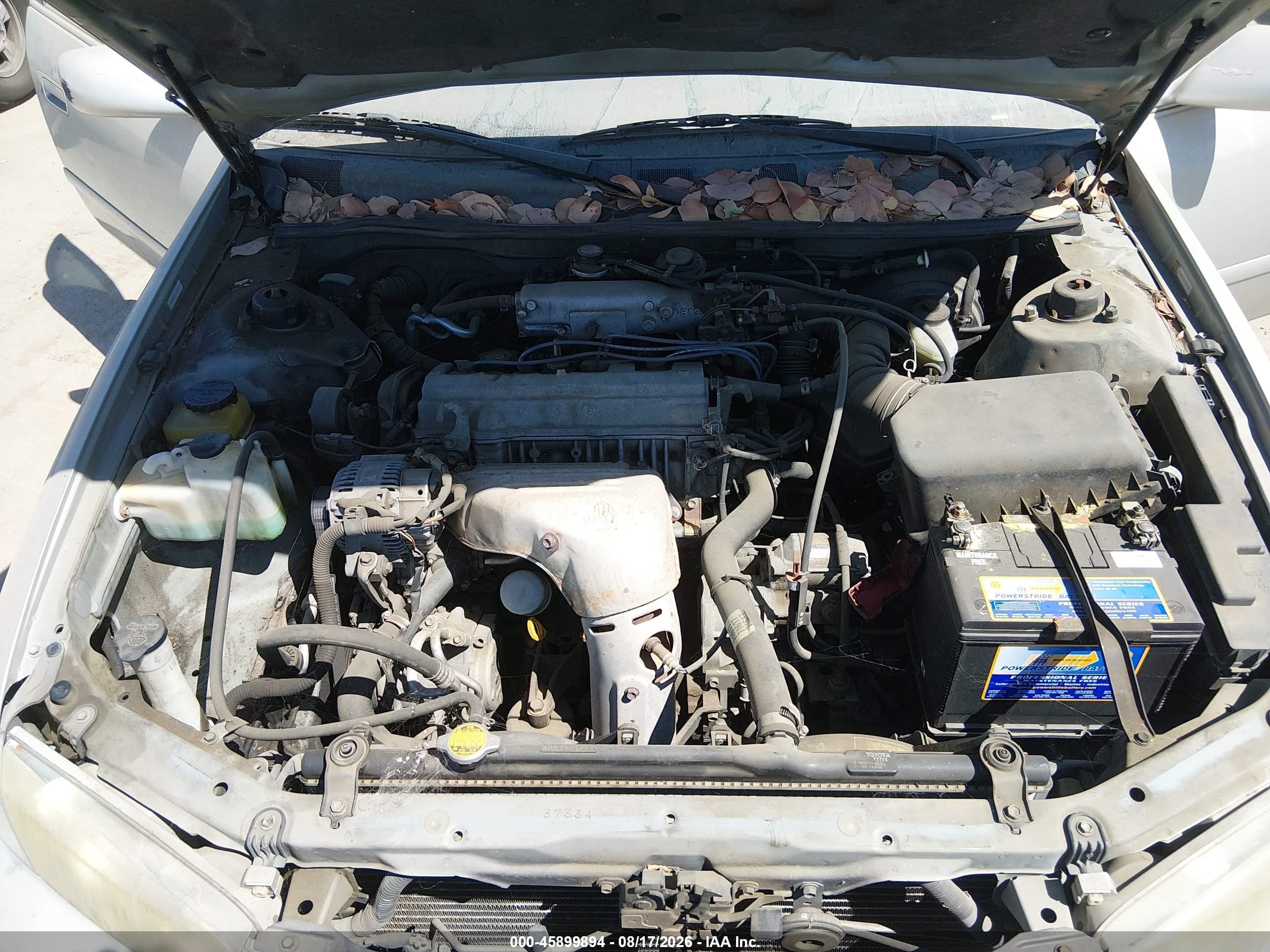 2001 Toyota Camry Ce Серебряный vin: 4T1BG22K11U083510