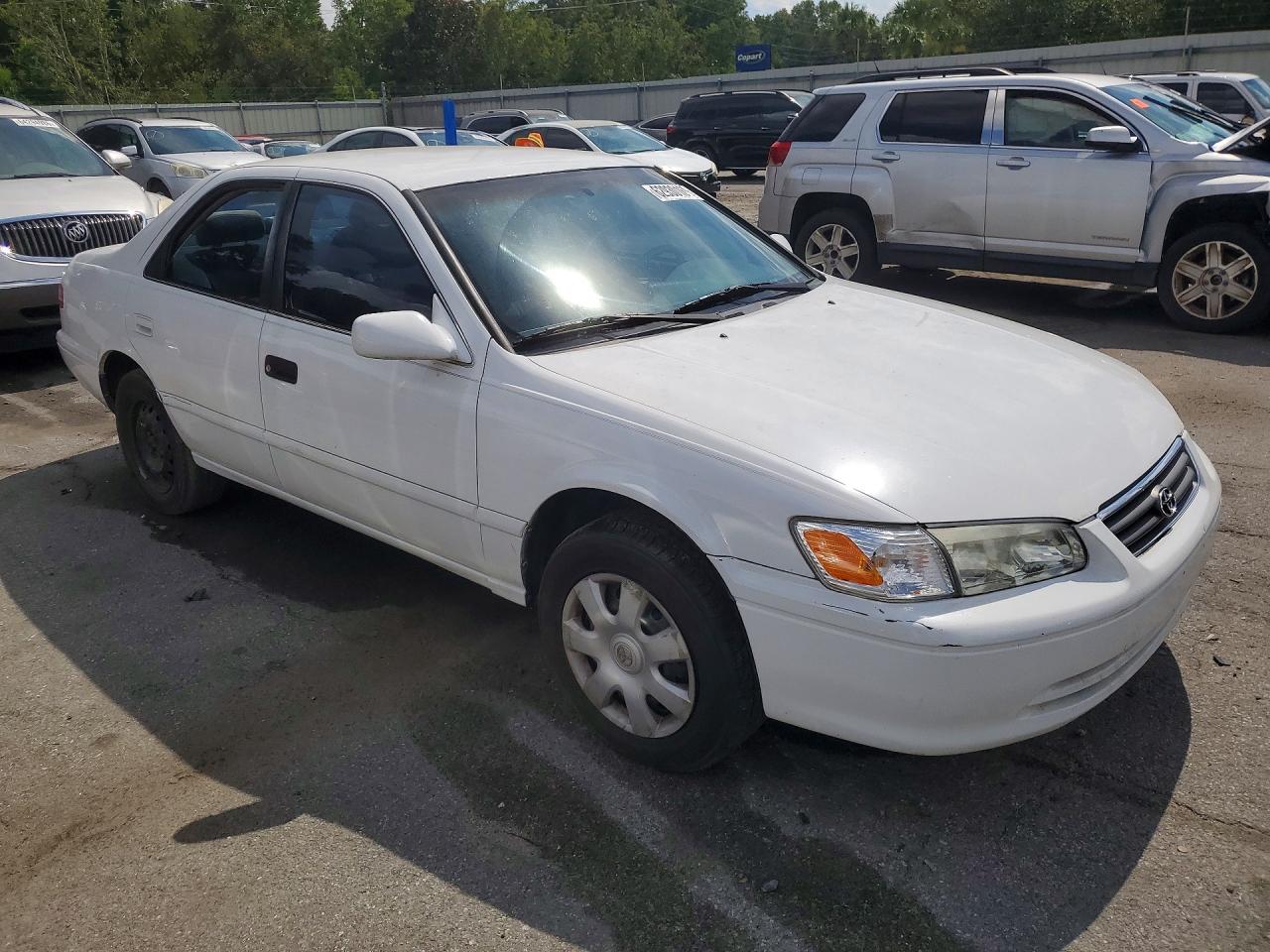 2001 Toyota Camry Le White vin: 4T1BG22K11U764797