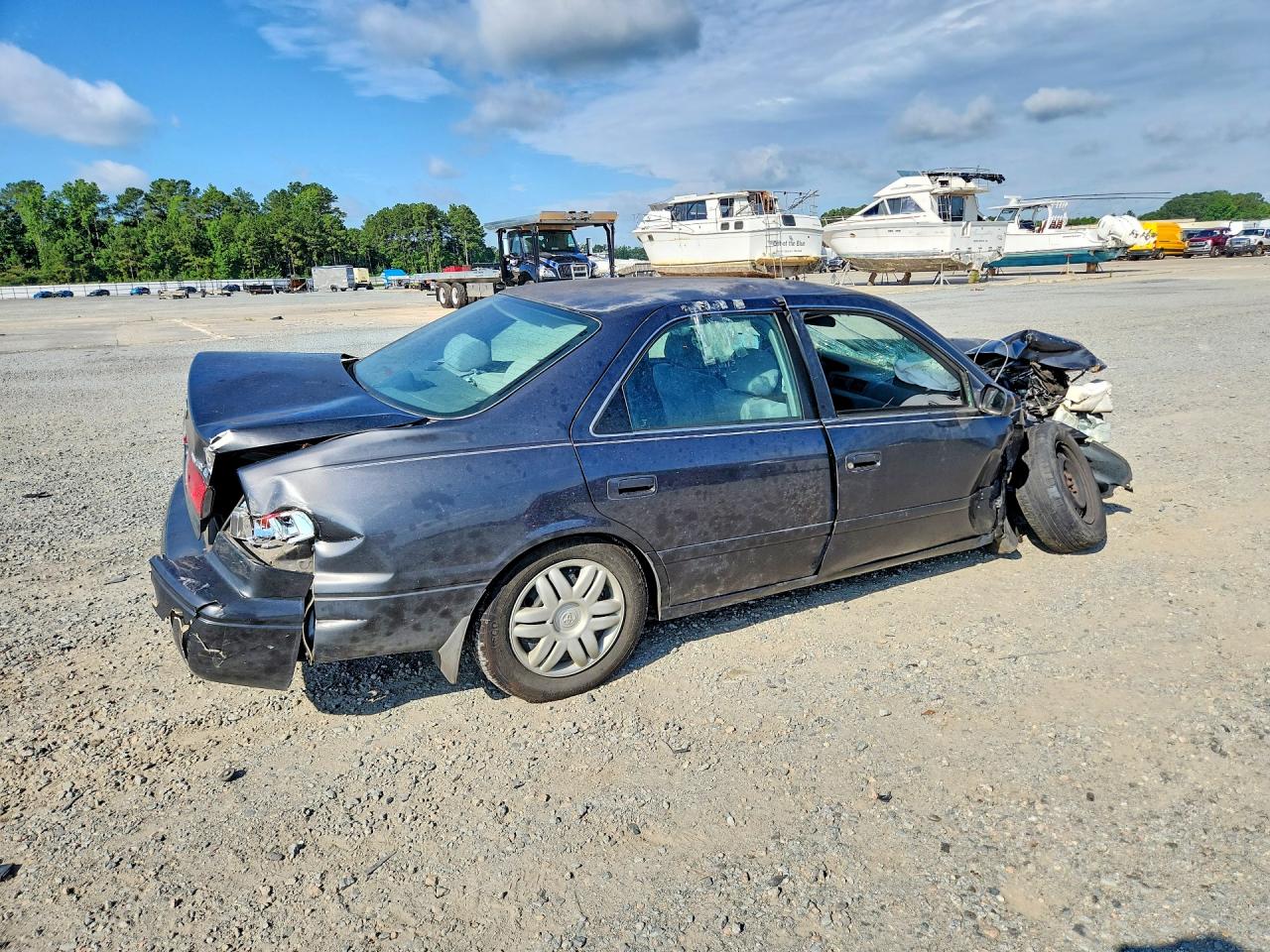 2001 Toyota Camry Le Charcoal vin: 4T1BG22K11U867444