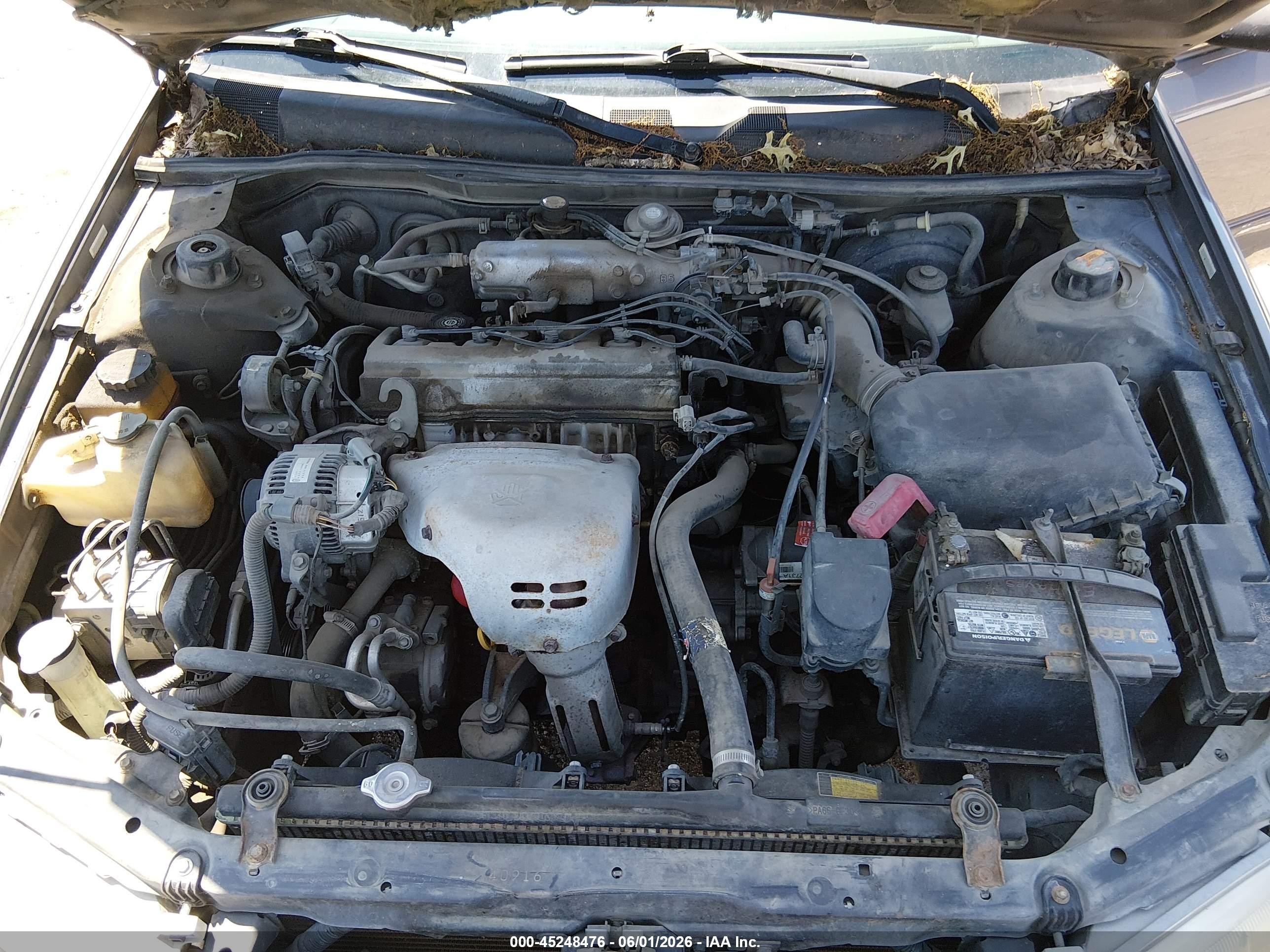 1997 Toyota Camry Le Gray vin: 4T1BG22K1VU178154