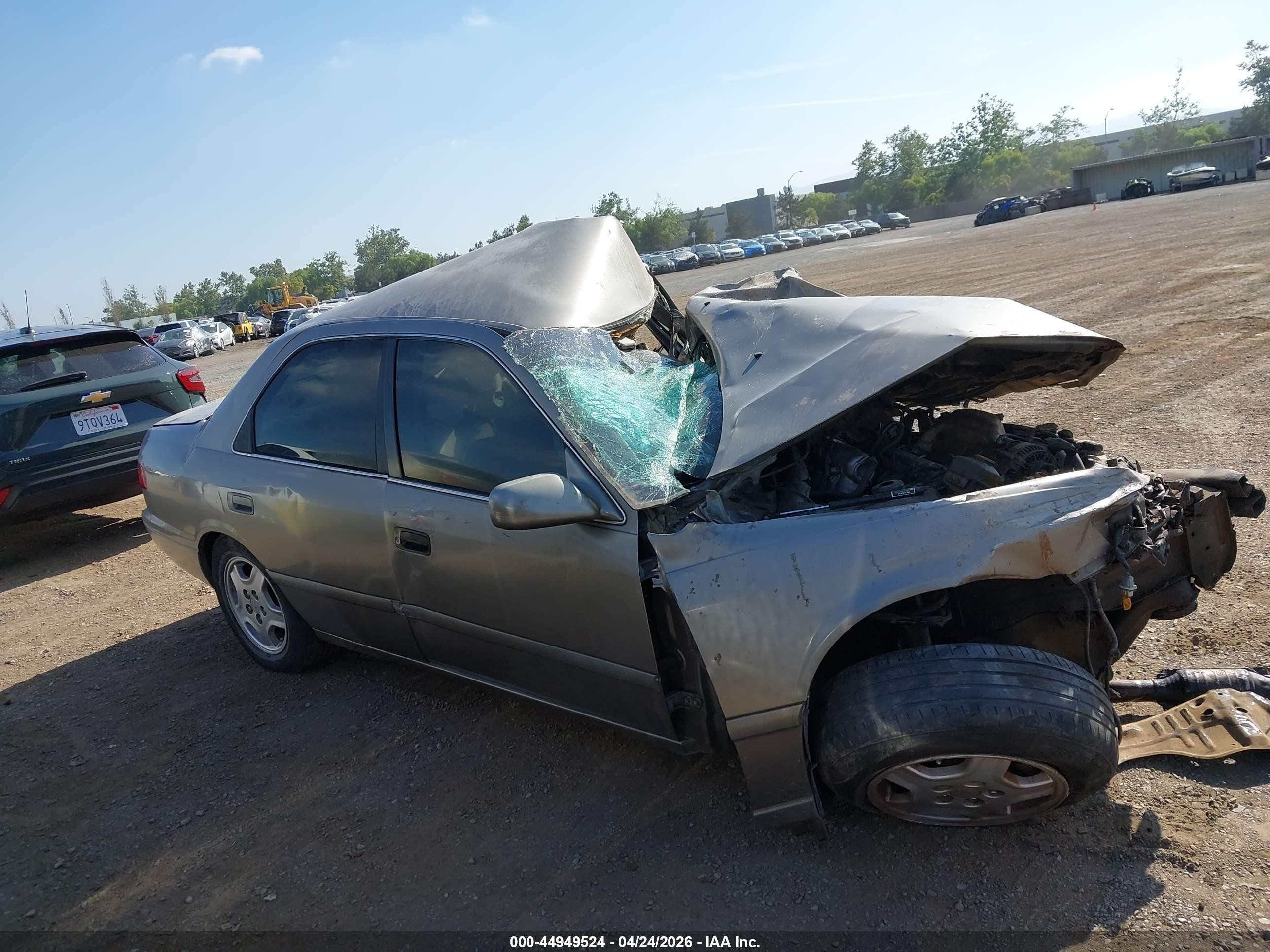2001 Toyota Camry Ce Gray vin: 4T1BG22K21U022294