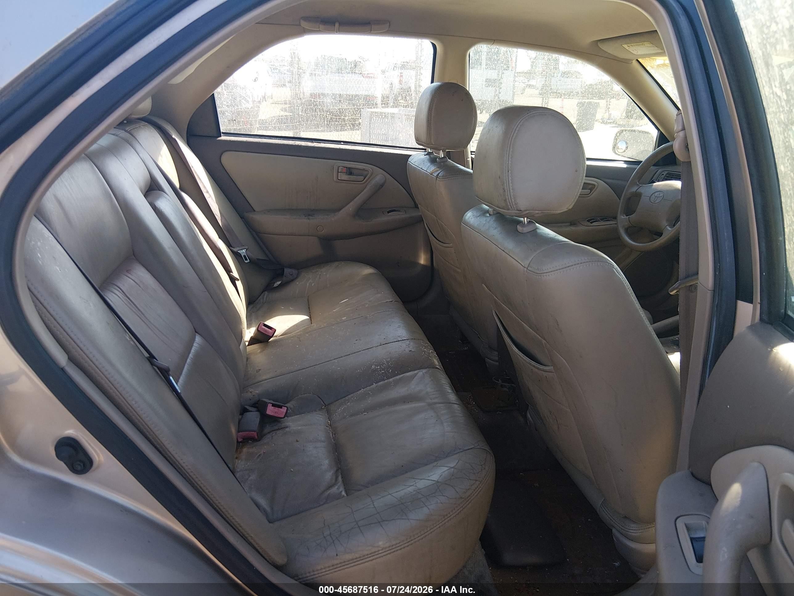 1997 Toyota Camry Le Brown vin: 4T1BG22K2VU181368
