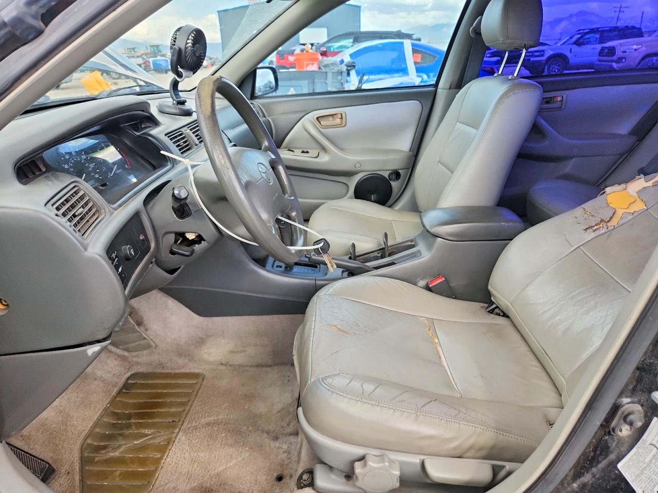 1997 Toyota Camry Le Black vin: 4T1BG22K2VU780741