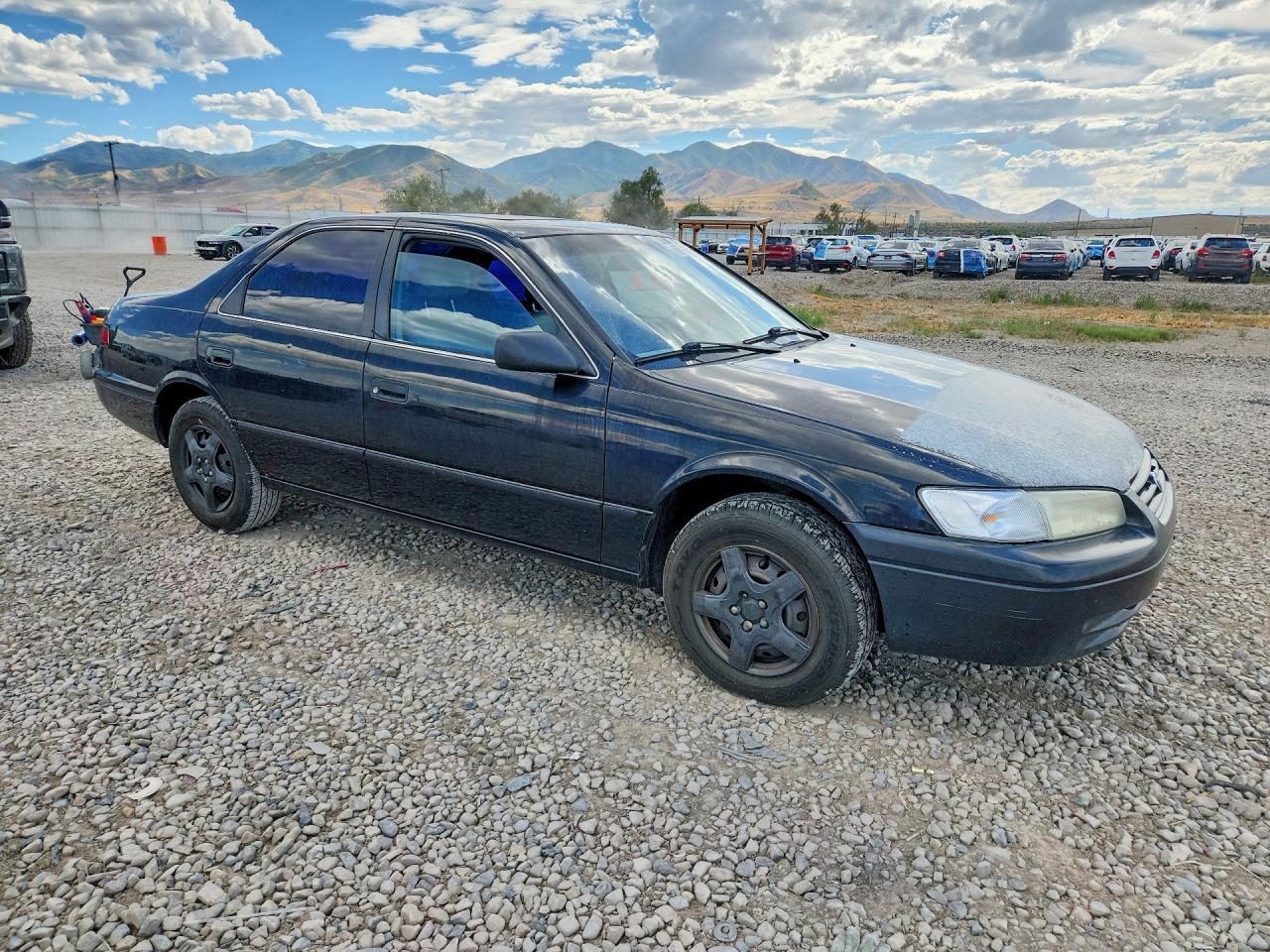 1997 Toyota Camry Le Black vin: 4T1BG22K2VU780741