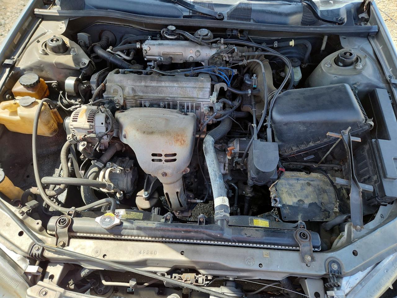 1999 Toyota Camry Ce Gray vin: 4T1BG22K2XU419741