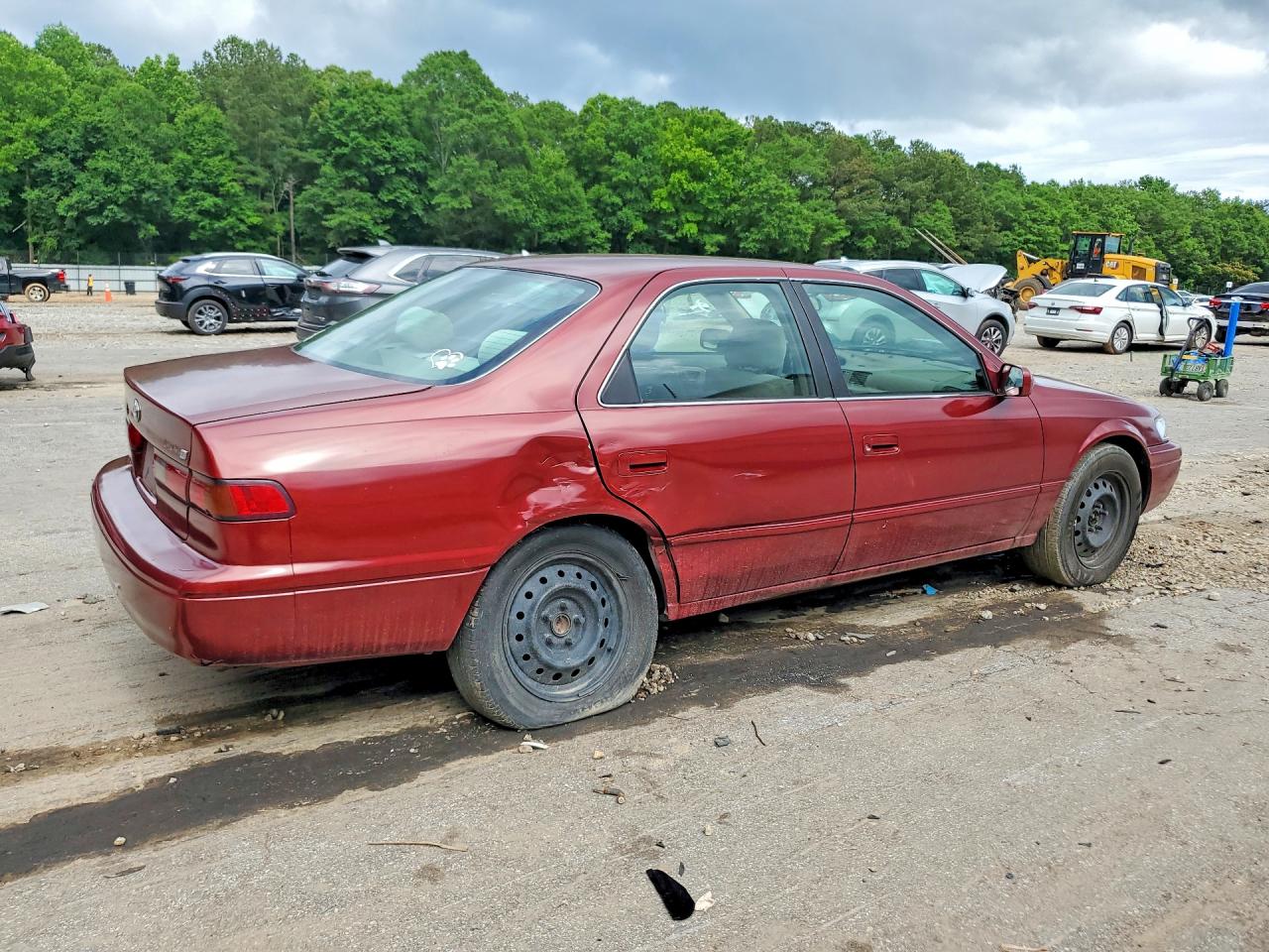 1999 Toyota Camry Le Бордовый vin: 4T1BG22K2XU616604