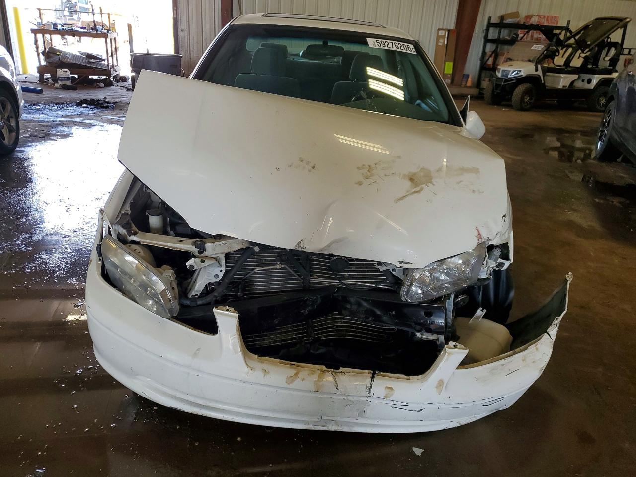 2000 Toyota Camry Le White vin: 4T1BG22K2YU736095