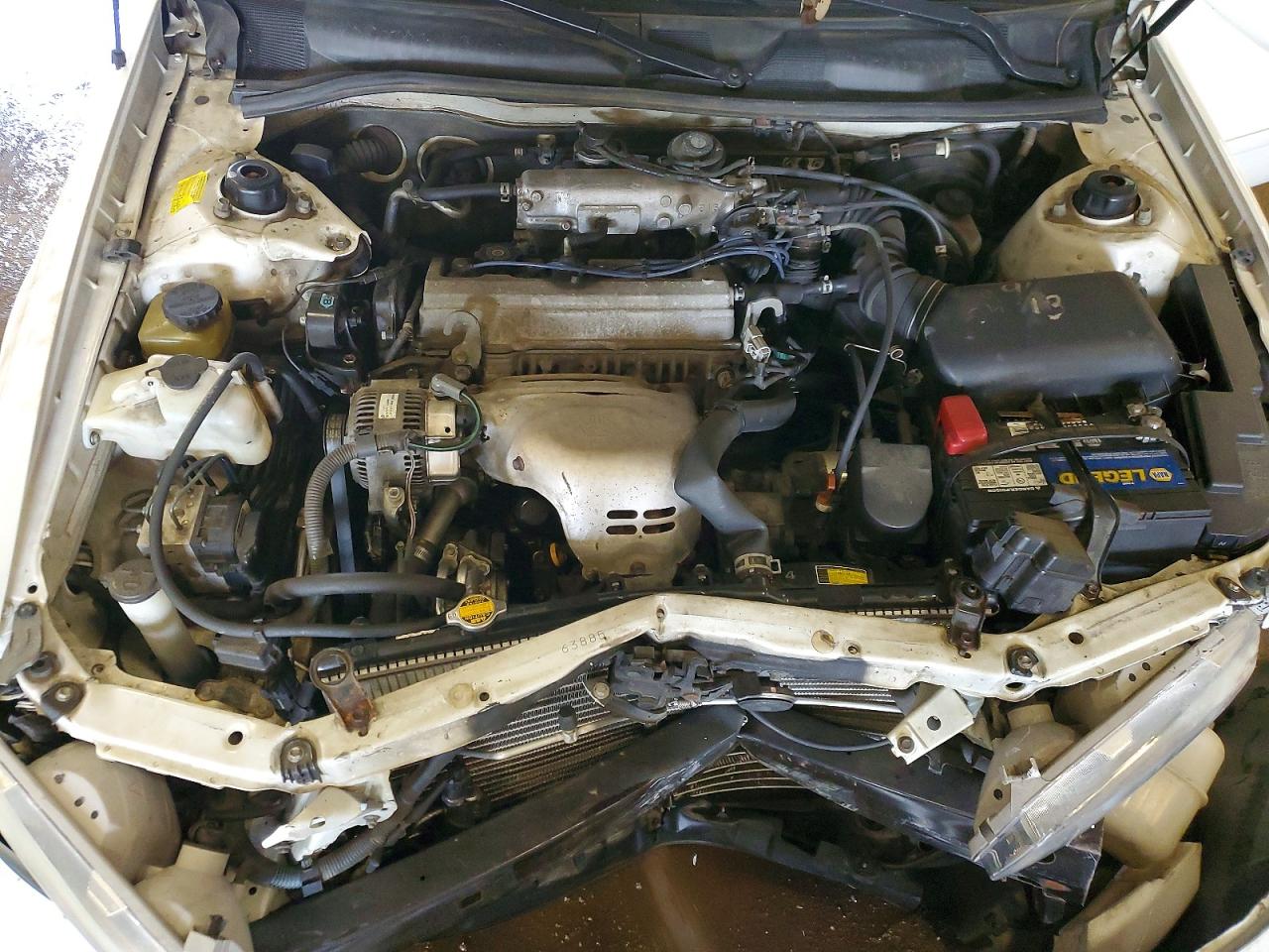 2000 Toyota Camry Le White vin: 4T1BG22K2YU736095