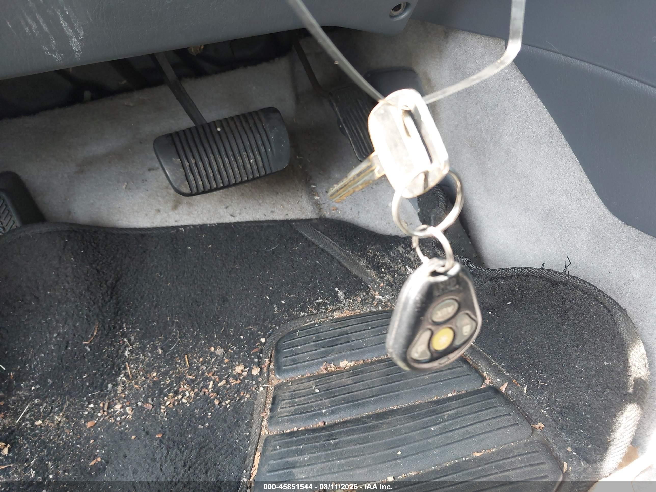 2001 Toyota Camry Le Silver vin: 4T1BG22K31U076512