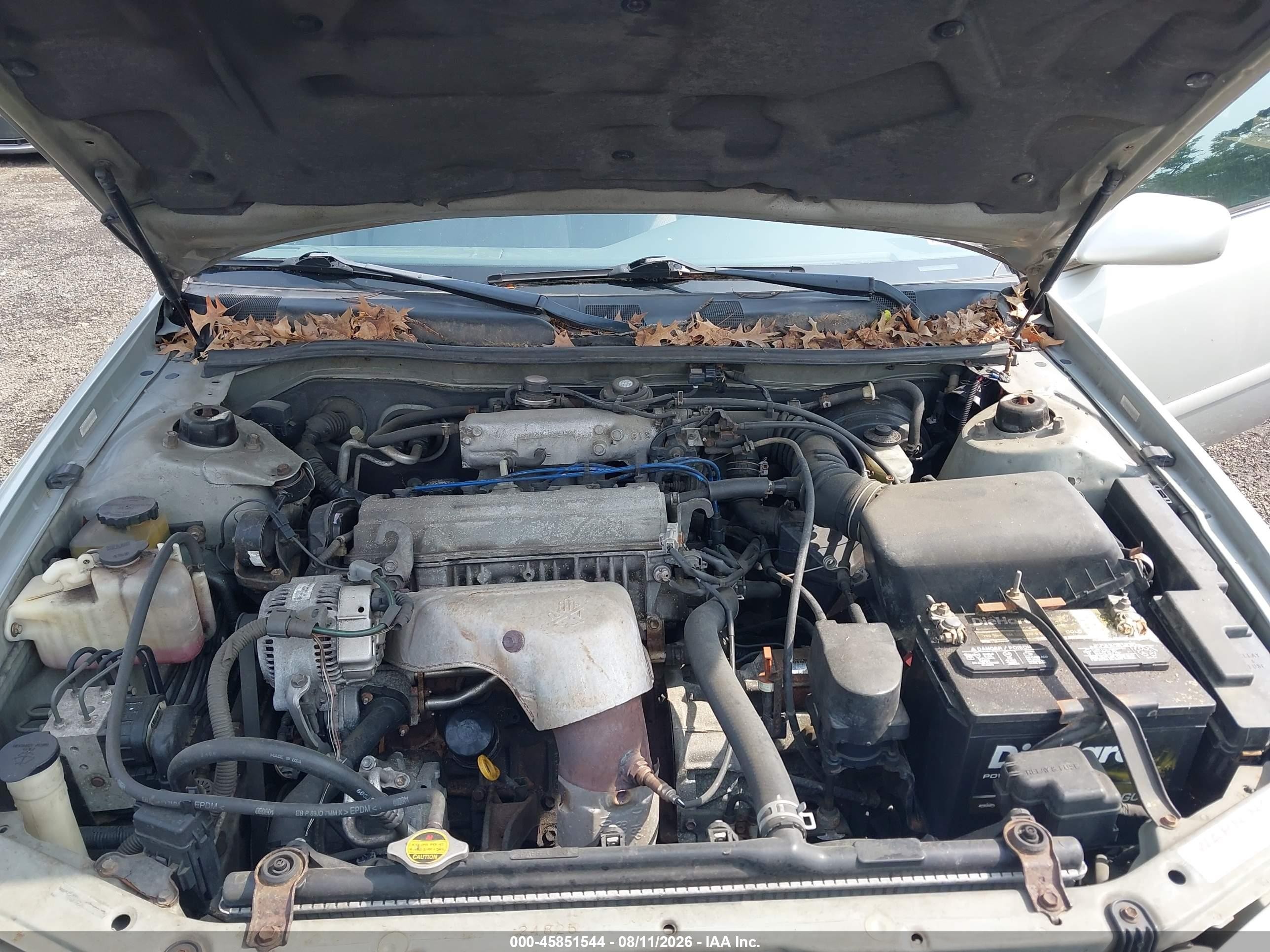 2001 Toyota Camry Le Silver vin: 4T1BG22K31U076512