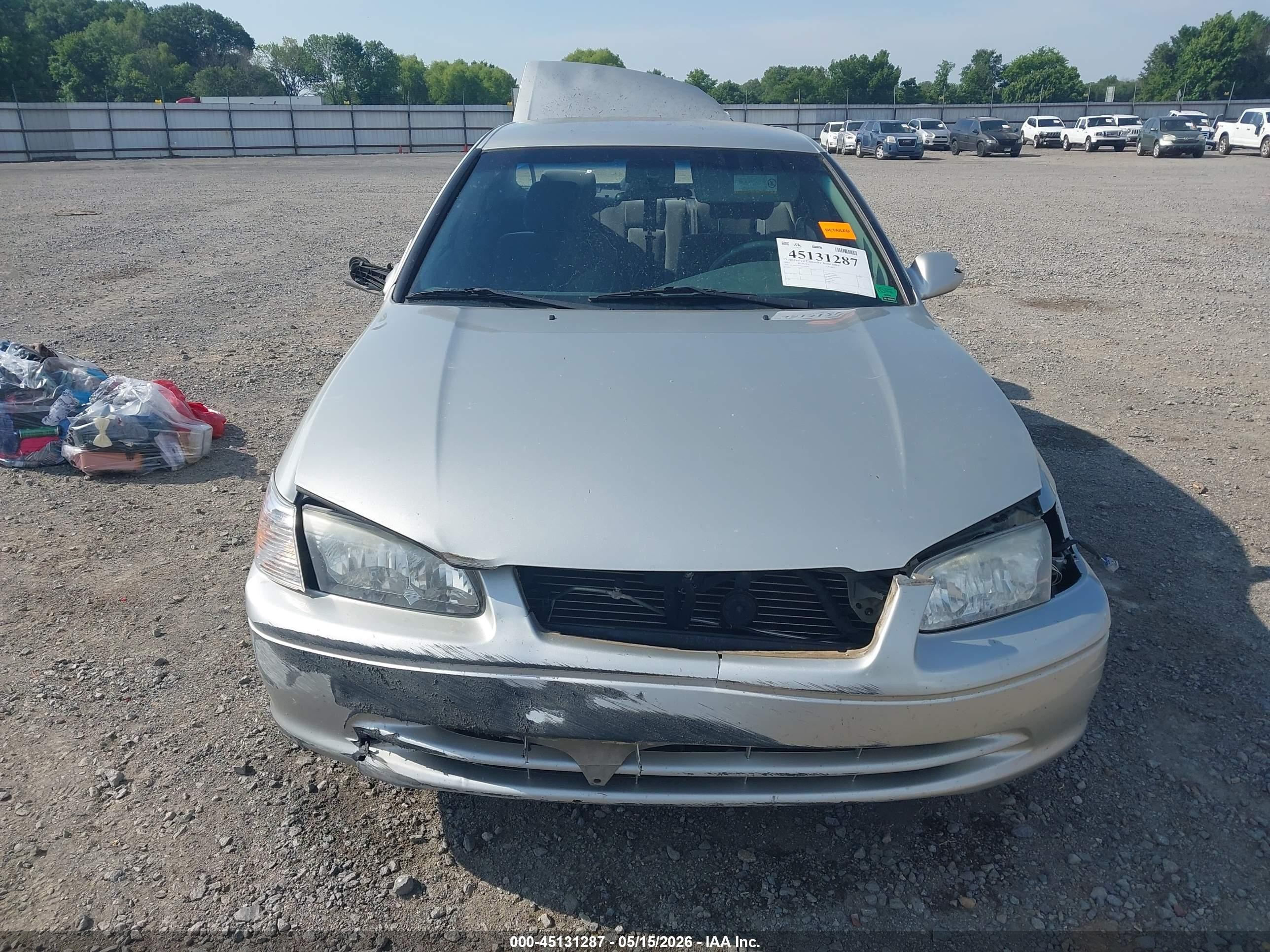 2001 Toyota Camry Le Серебряный vin: 4T1BG22K31U102901