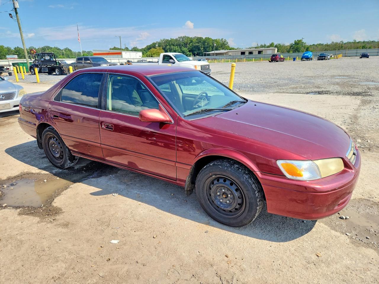 2001 Toyota Camry Ce Maroon vin: 4T1BG22K31U765496