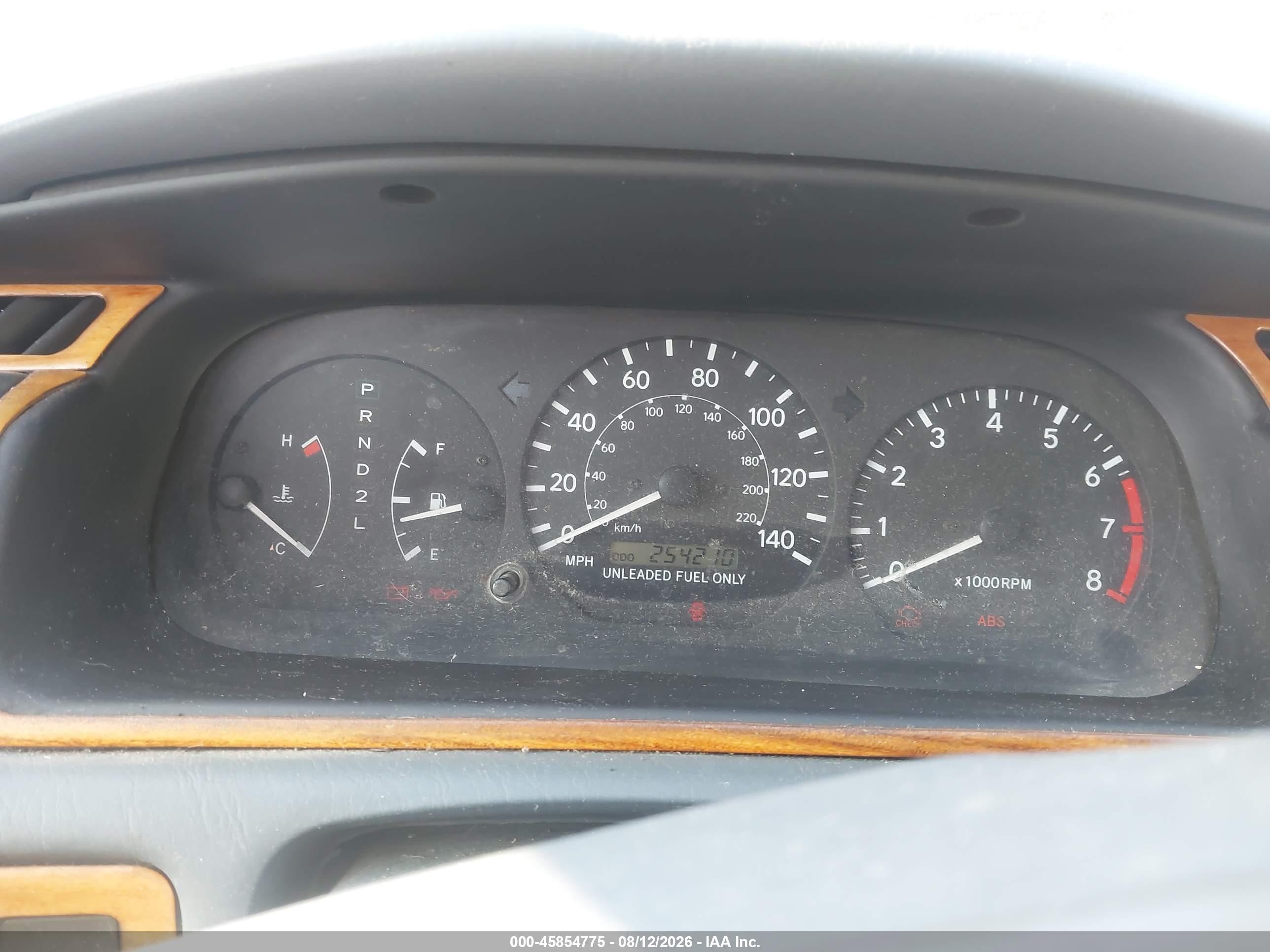 1998 Toyota Camry Le Gray vin: 4T1BG22K3WU214802