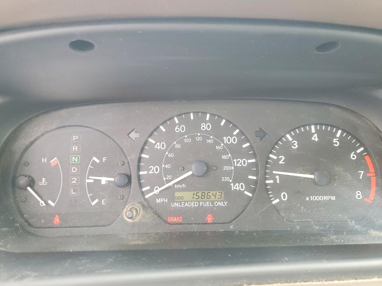 1998 Toyota Camry Le Burgundy vin: 4T1BG22K3WU828359