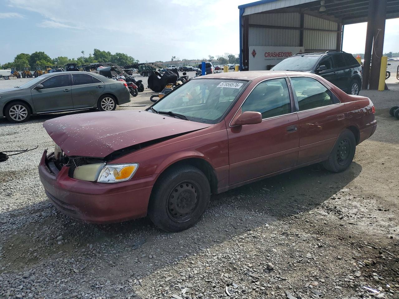 2000 Toyota Camry Ce/le/xle Burgundy vin: 4T1BG22K3YU758090
