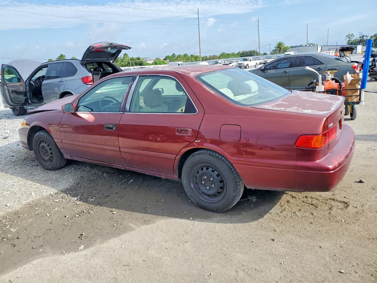2000 Toyota Camry Ce/le/xle Burgundy vin: 4T1BG22K3YU758090