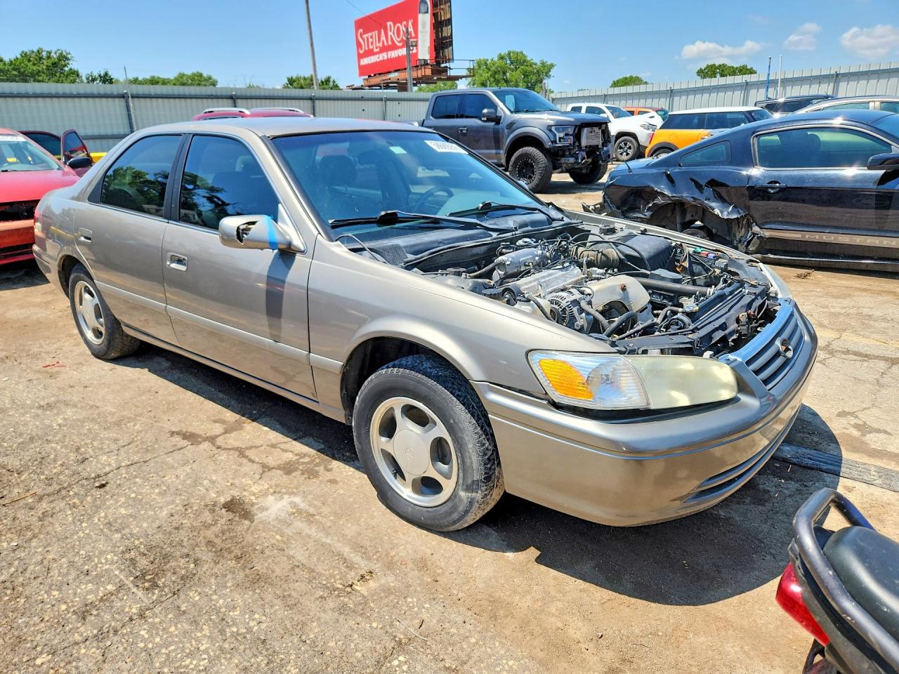 2001 Toyota Camry Le Gray vin: 4T1BG22K41U053675