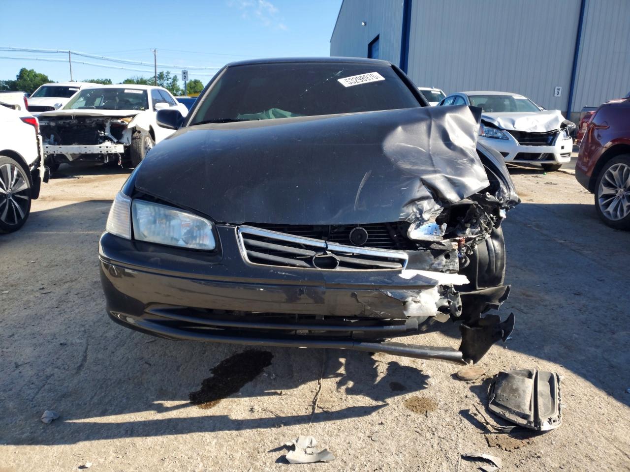 2000 Toyota Camry Le Gray vin: 4T1BG22K47U976751