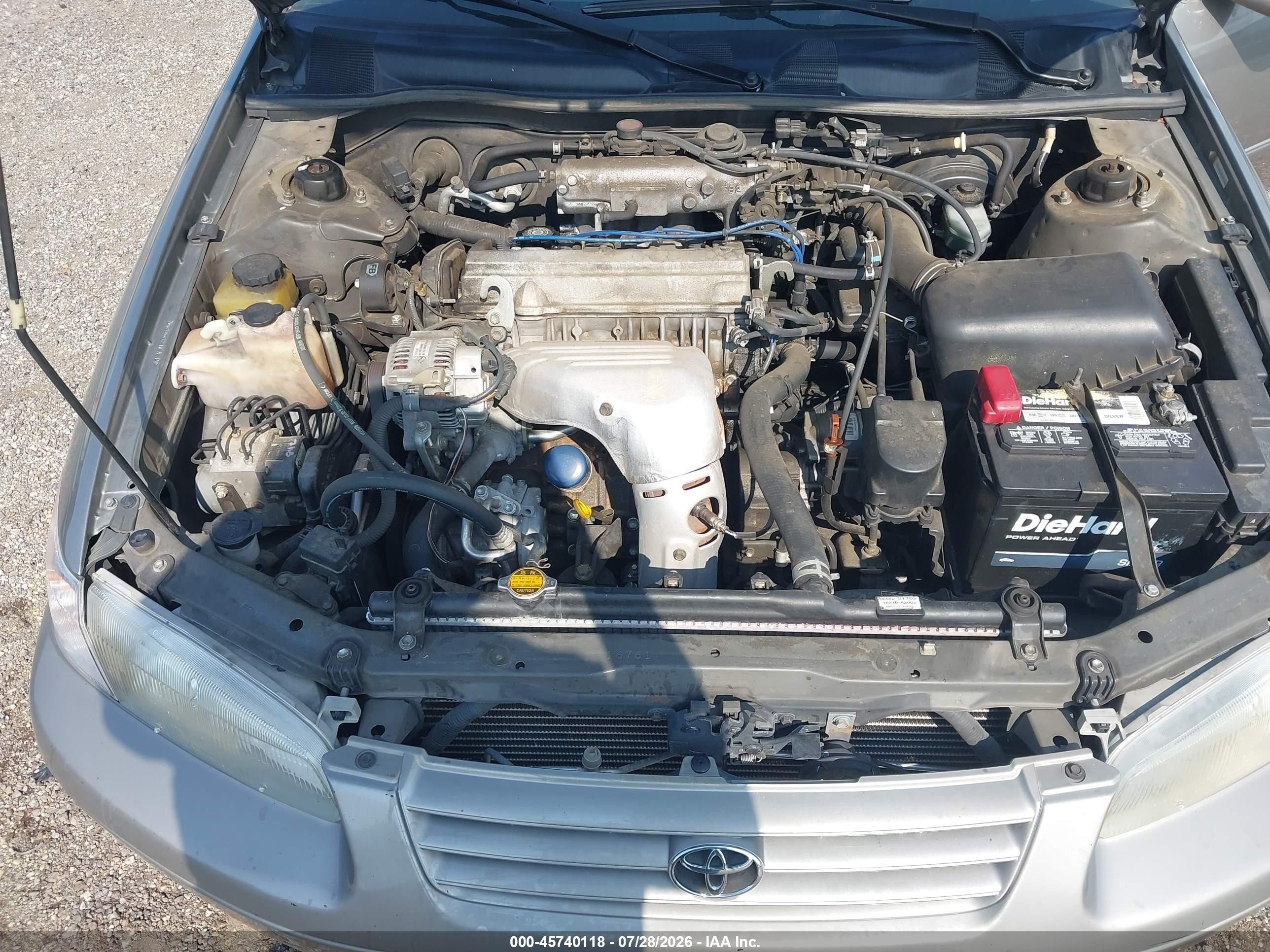 1997 Toyota Camry Le Желто-коричневый vin: 4T1BG22K4VU034775