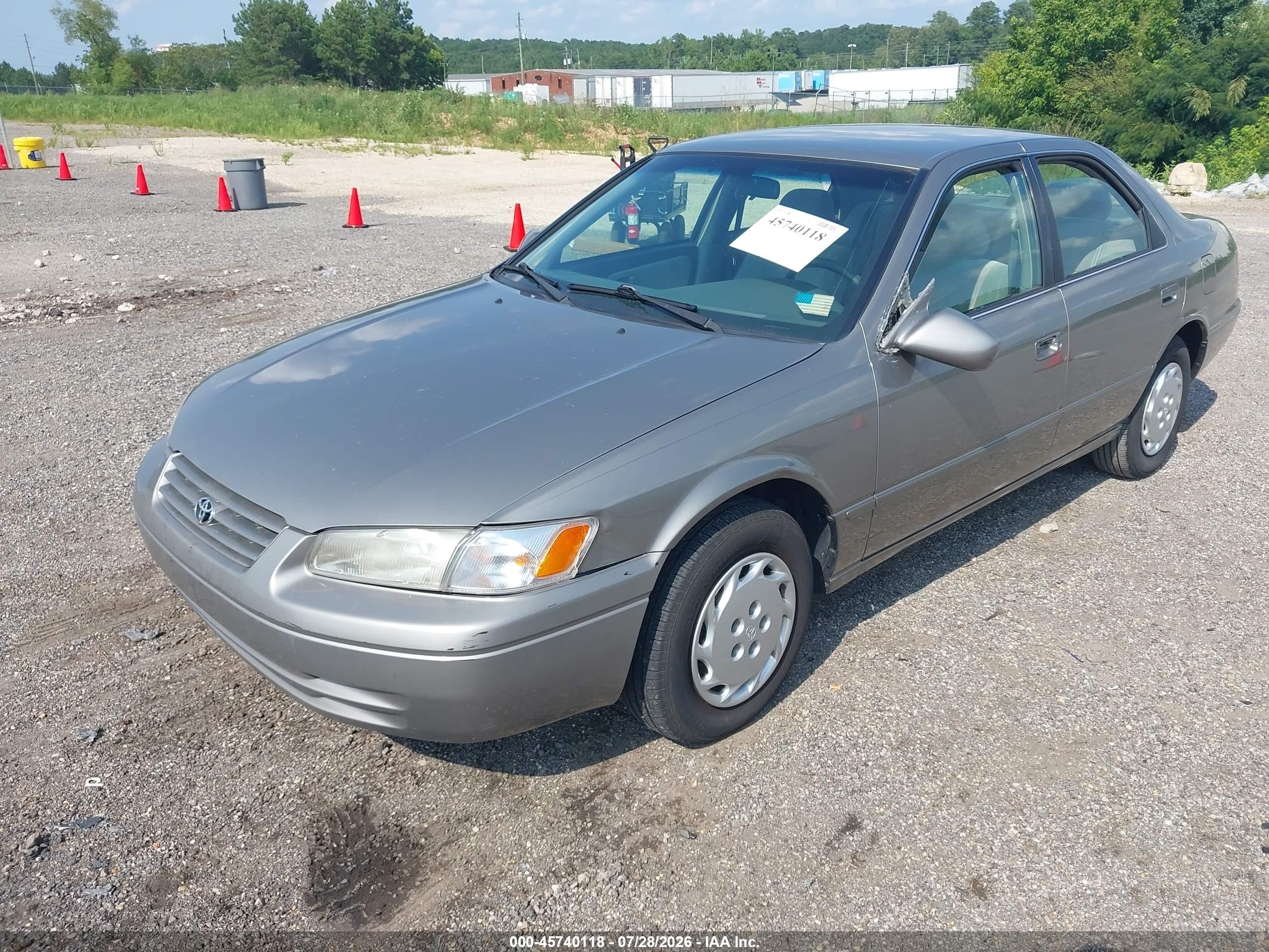 1997 Toyota Camry Le Желто-коричневый vin: 4T1BG22K4VU034775