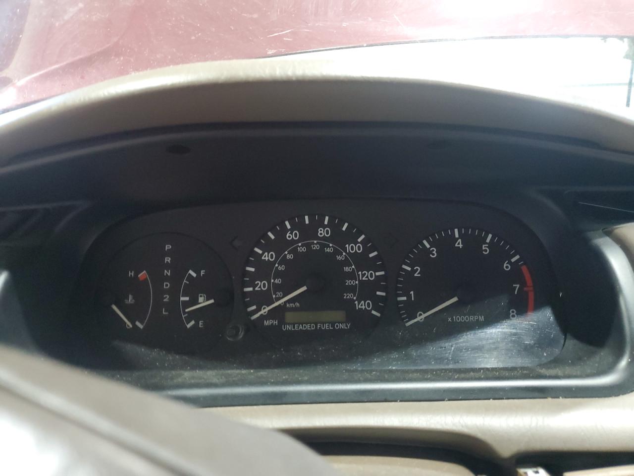 1997 Toyota Camry Ce Темно-бордовый vin: 4T1BG22K4VU115954