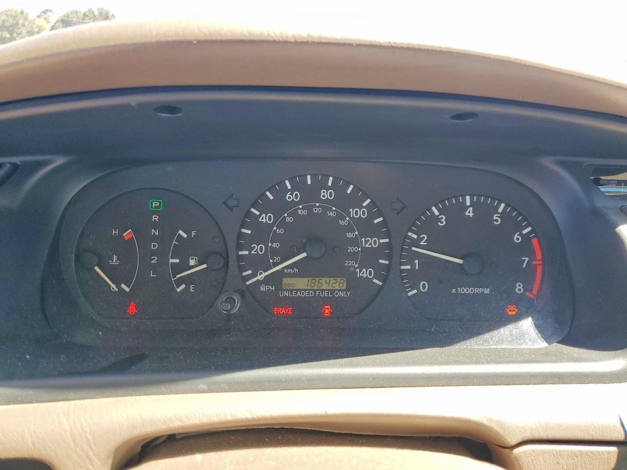 1997 Toyota Camry Le Gold vin: 4T1BG22K4VU116733
