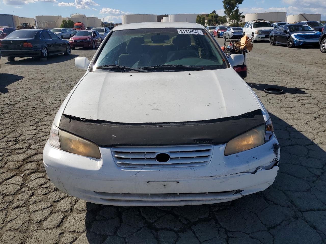 1997 Toyota Camry Ce White vin: 4T1BG22K4VU802836