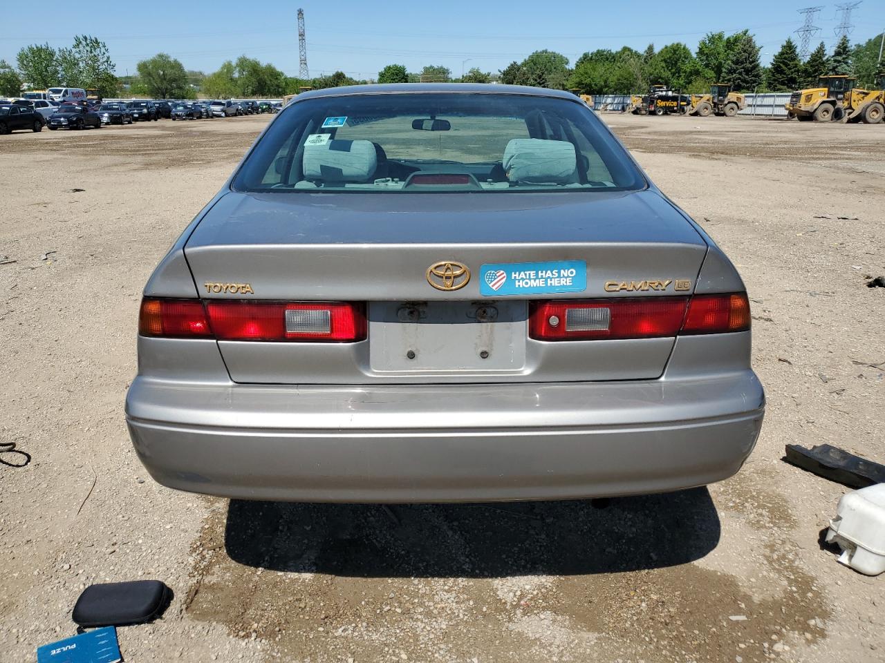 1998 Toyota Camry Ce Gray vin: 4T1BG22K4WU276113