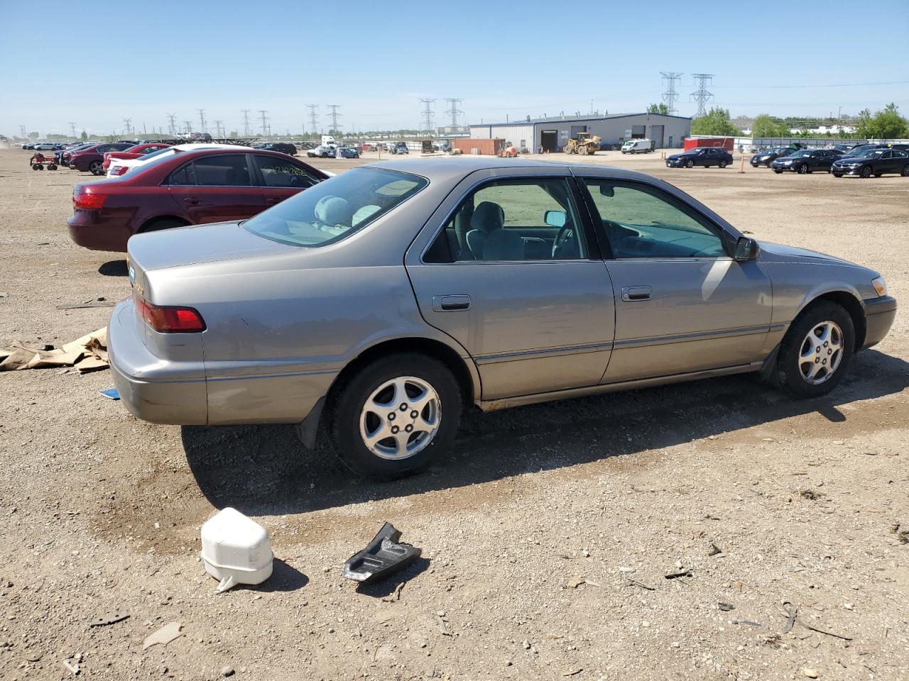 1998 Toyota Camry Ce Gray vin: 4T1BG22K4WU276113