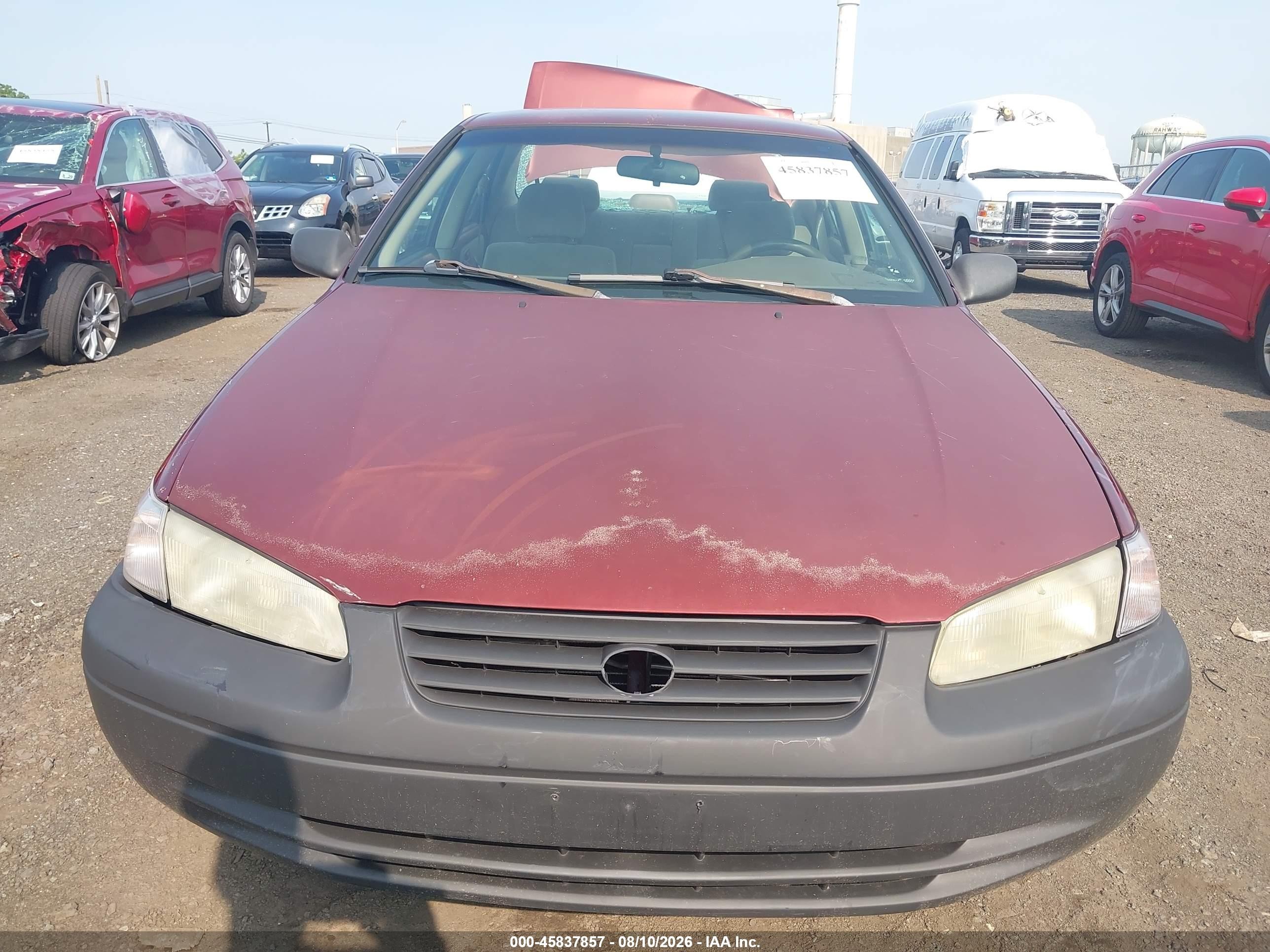 1999 Toyota Camry Ce Burgundy vin: 4T1BG22K4XU493386