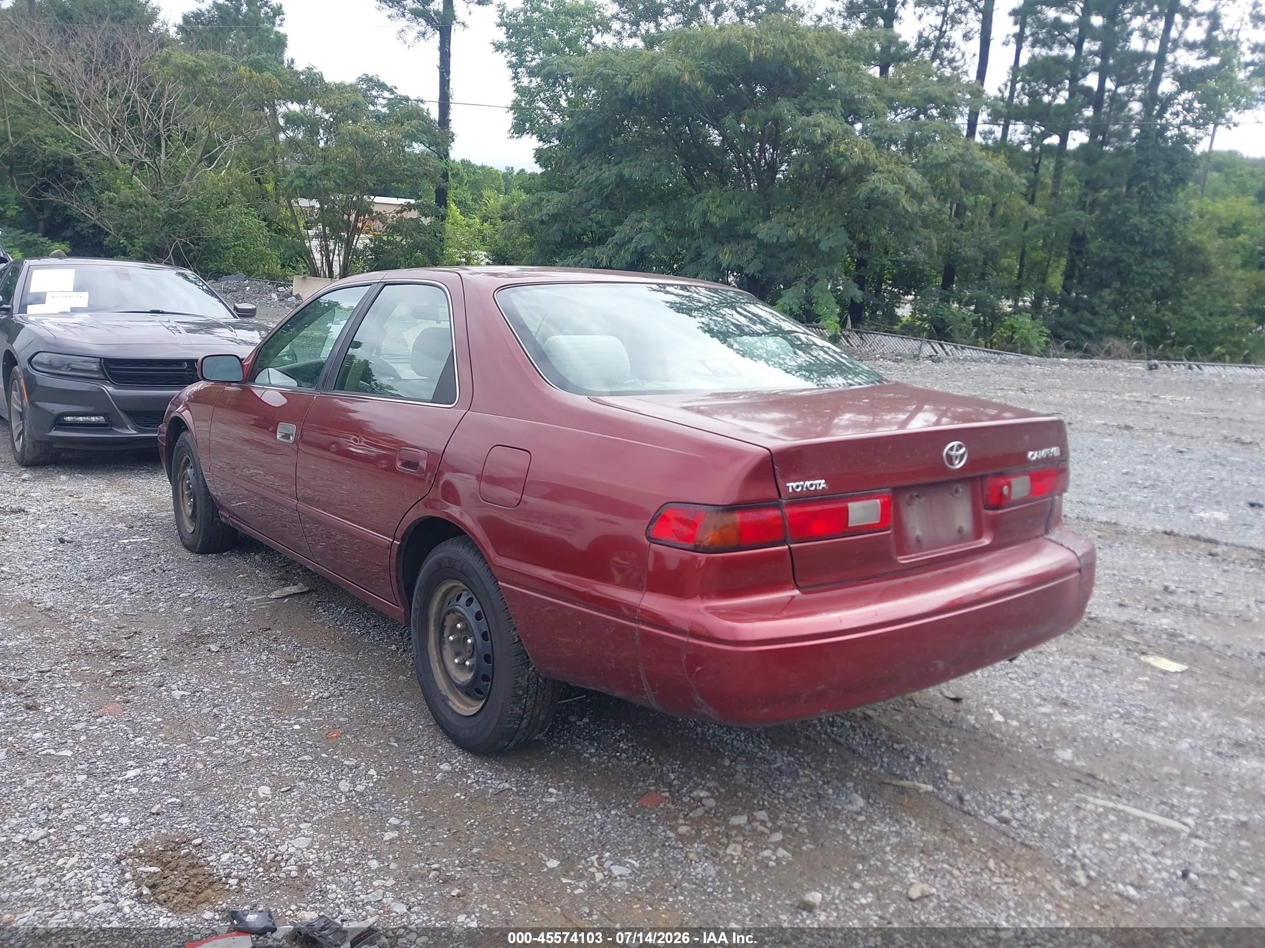 1999 Toyota Camry Le Burgundy vin: 4T1BG22K4XU611632