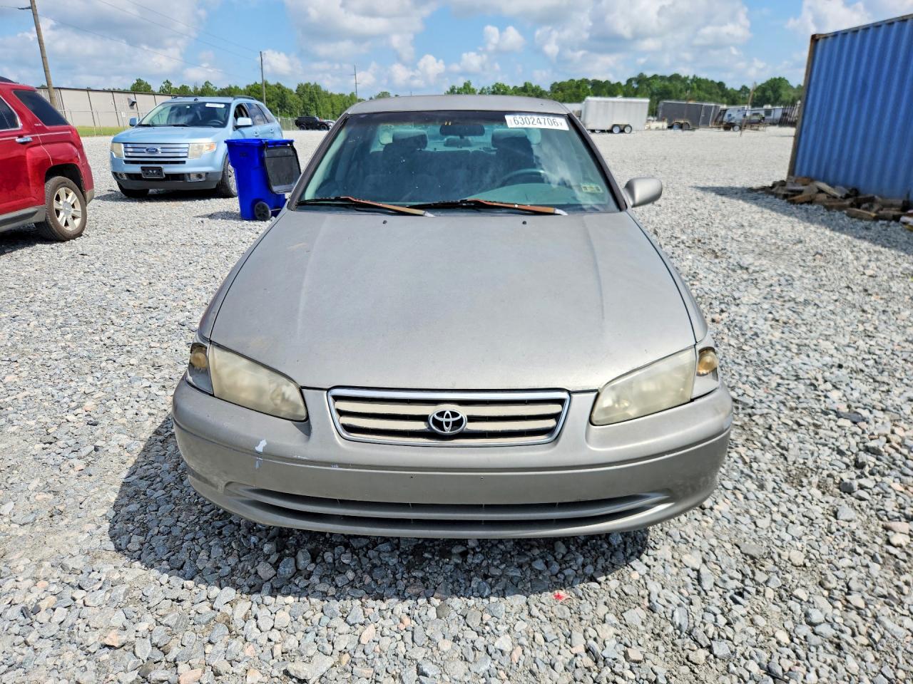 2000 Toyota Camry Le Gray vin: 4T1BG22K4YU643434