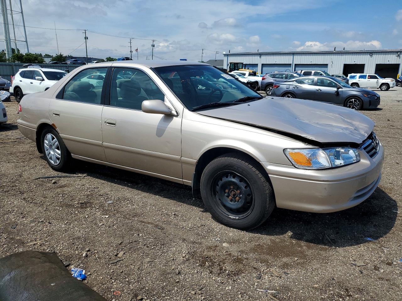 2000 Toyota Camry Le Tan vin: 4T1BG22K4YU665255