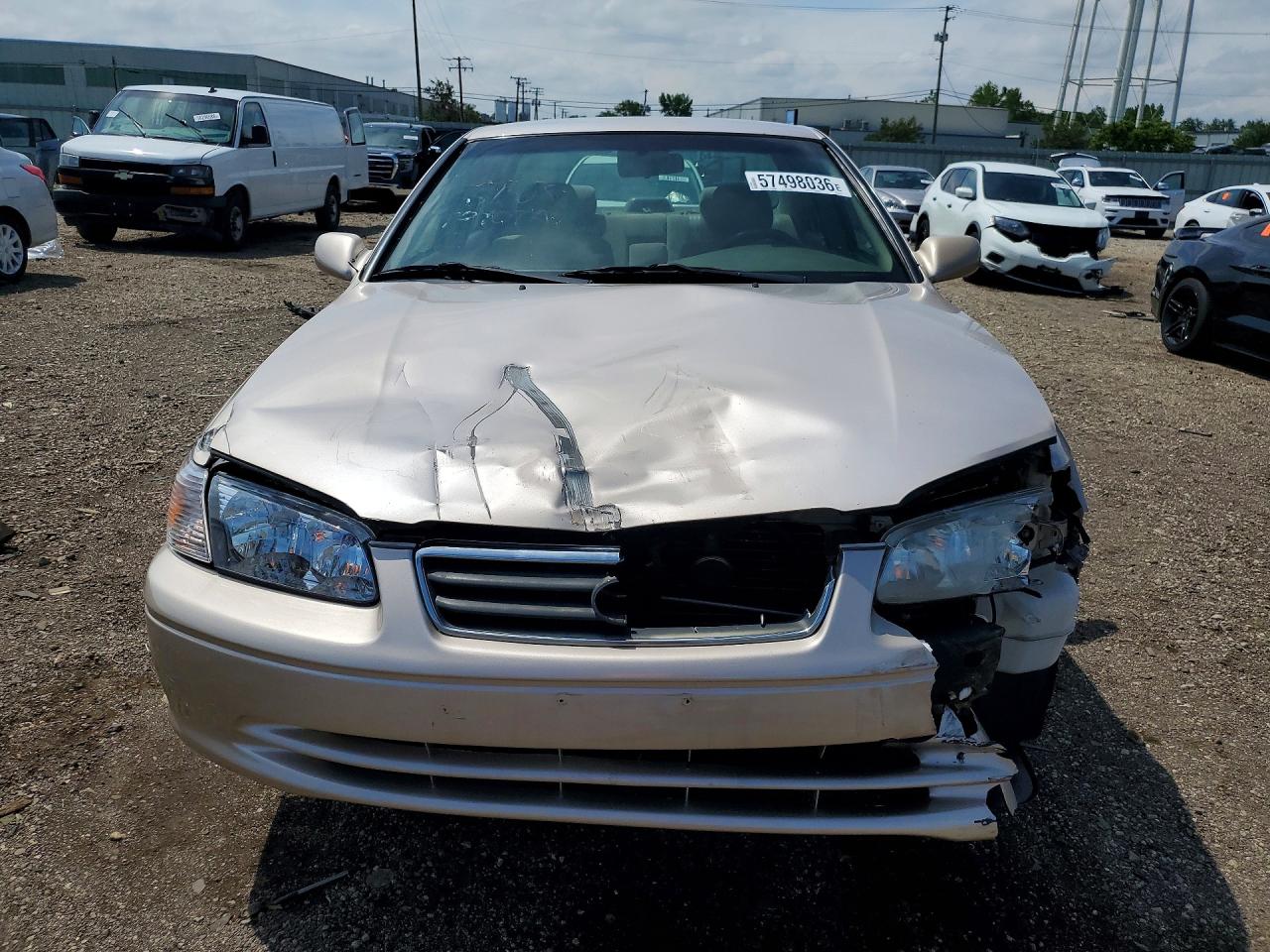2000 Toyota Camry Le Tan vin: 4T1BG22K4YU665255