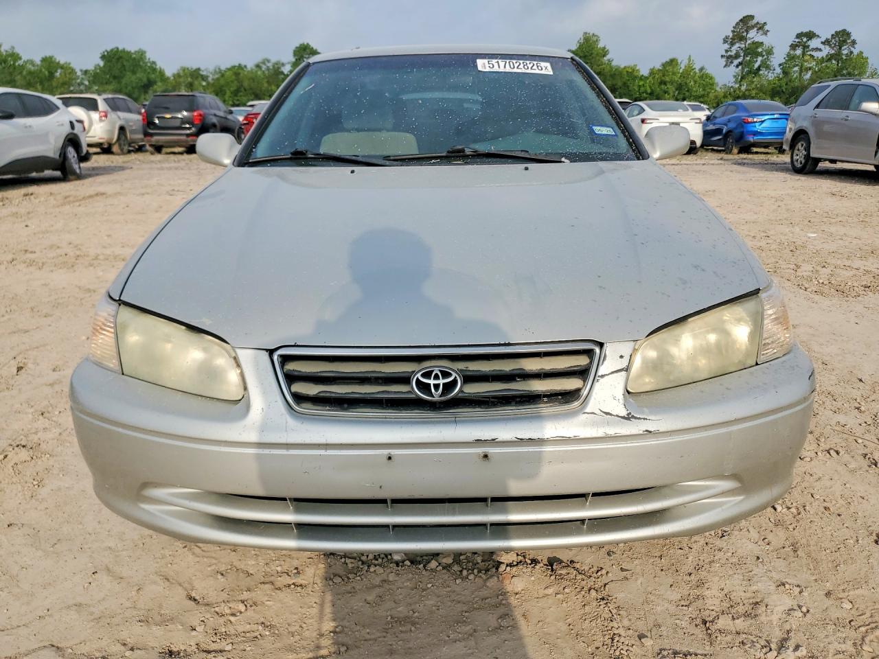 2001 Toyota Camry Le Silver vin: 4T1BG22K51U058254
