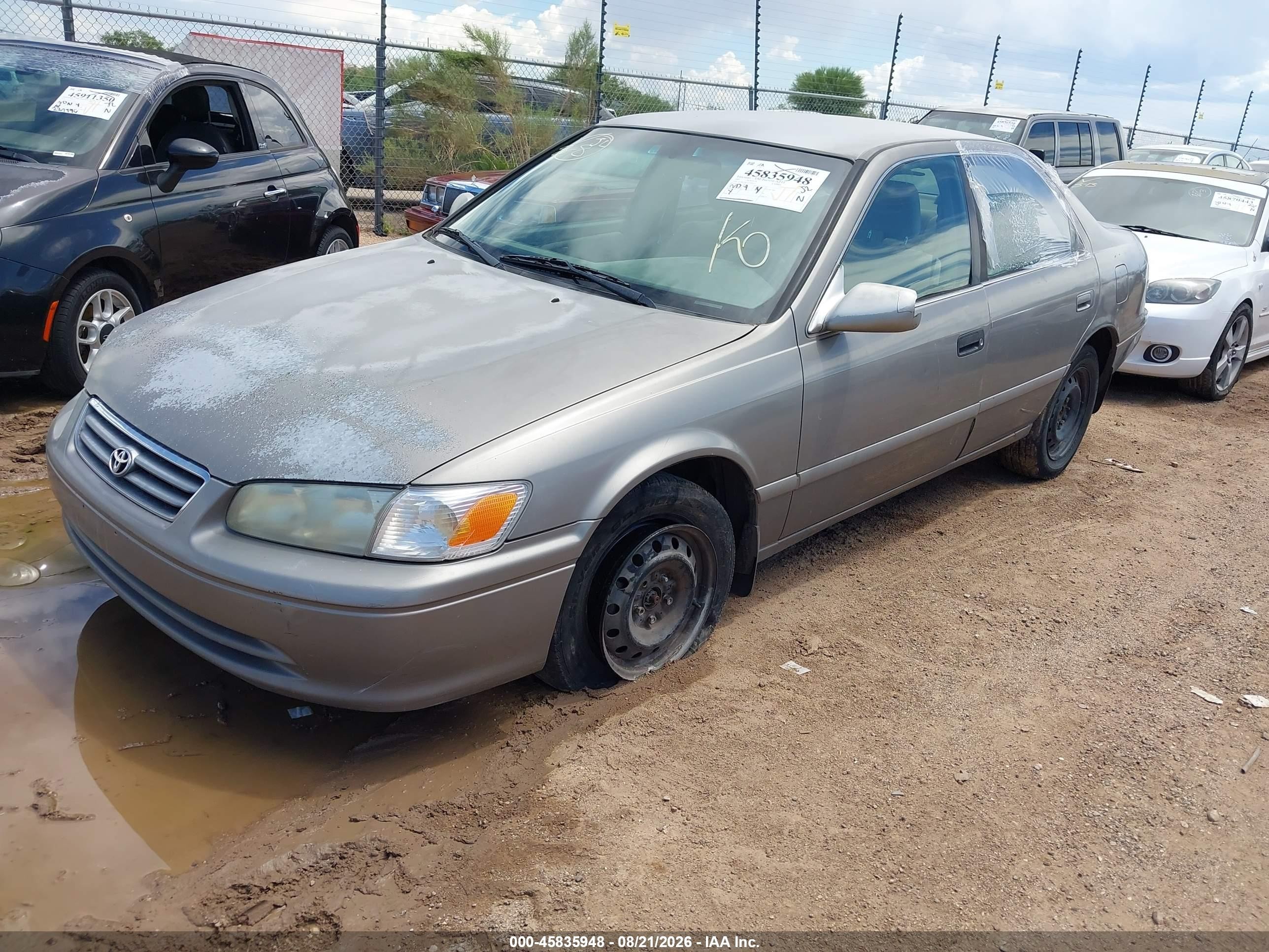 2001 Toyota Camry Le Champagne vin: 4T1BG22K51U096972