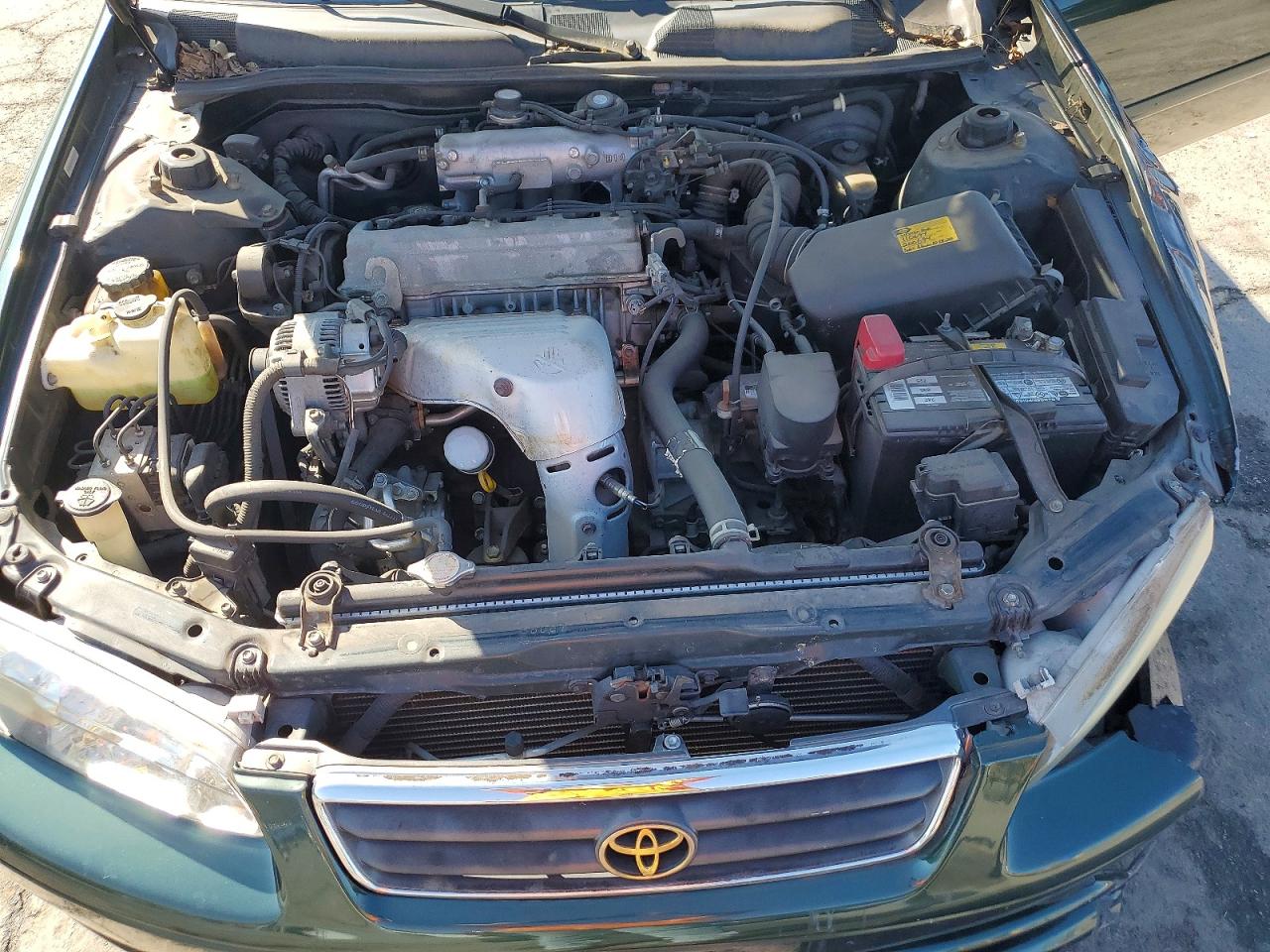 2001 Toyota Camry Le Green vin: 4T1BG22K51U817937