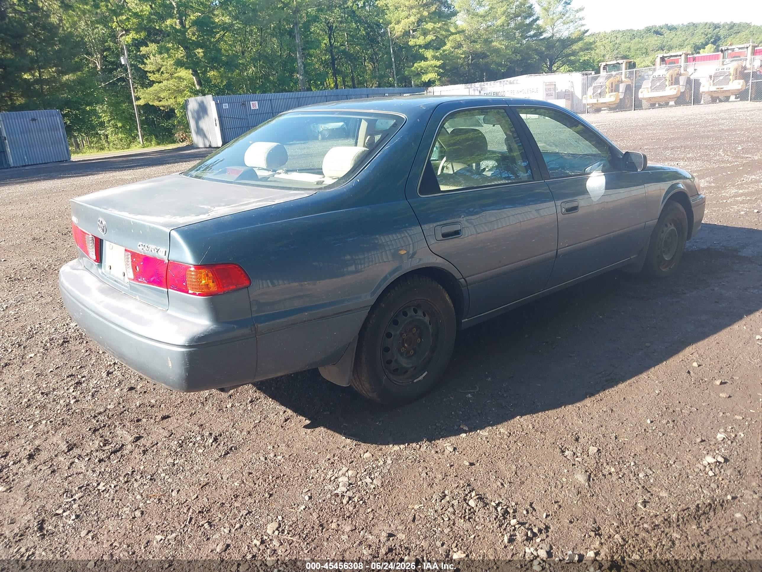 2001 Toyota Camry Ce Blue vin: 4T1BG22K51U870055