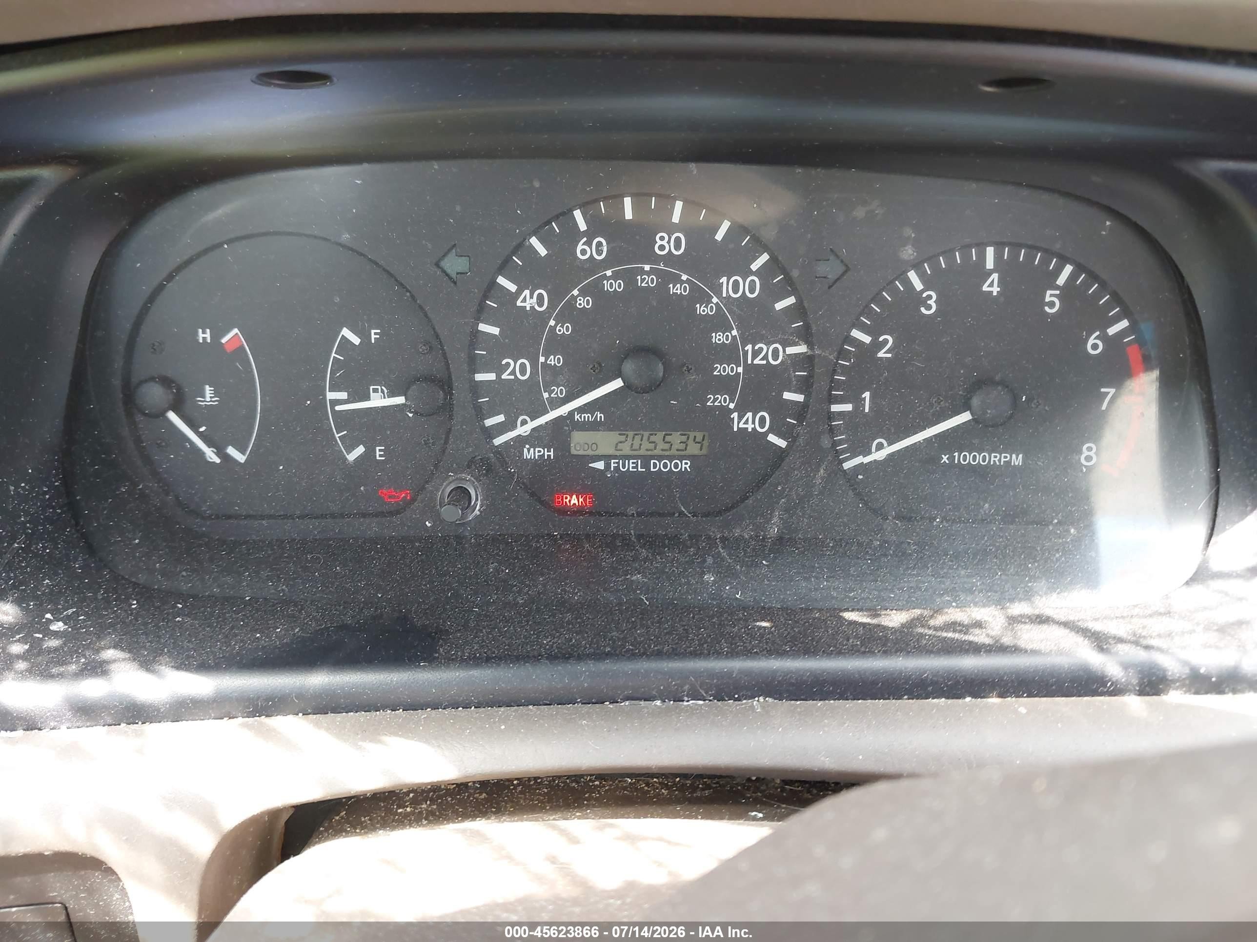 2001 Toyota Camry Ce Tan vin: 4T1BG22K51U871772