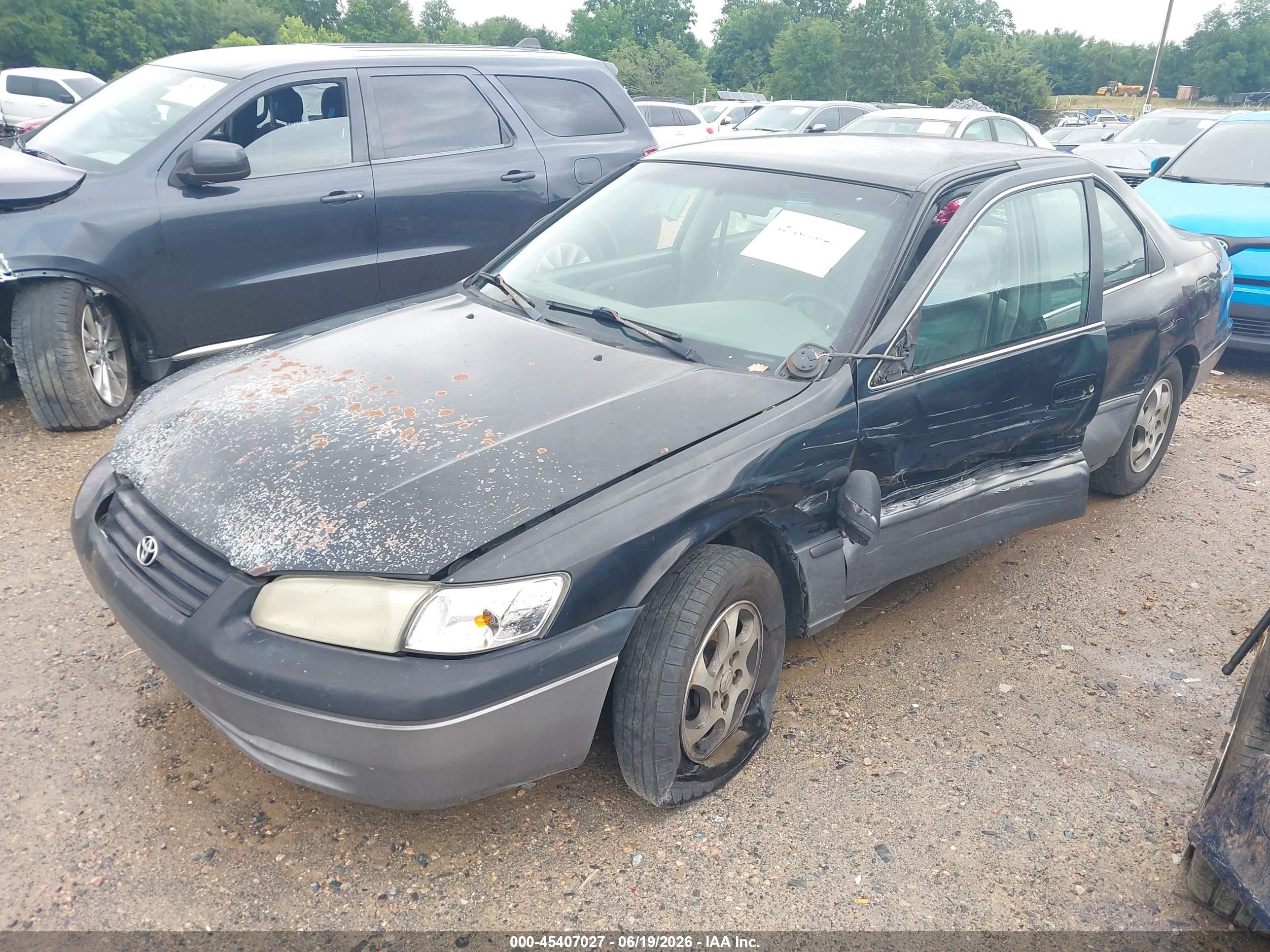 1997 Toyota Camry Le Black vin: 4T1BG22K5VU170719