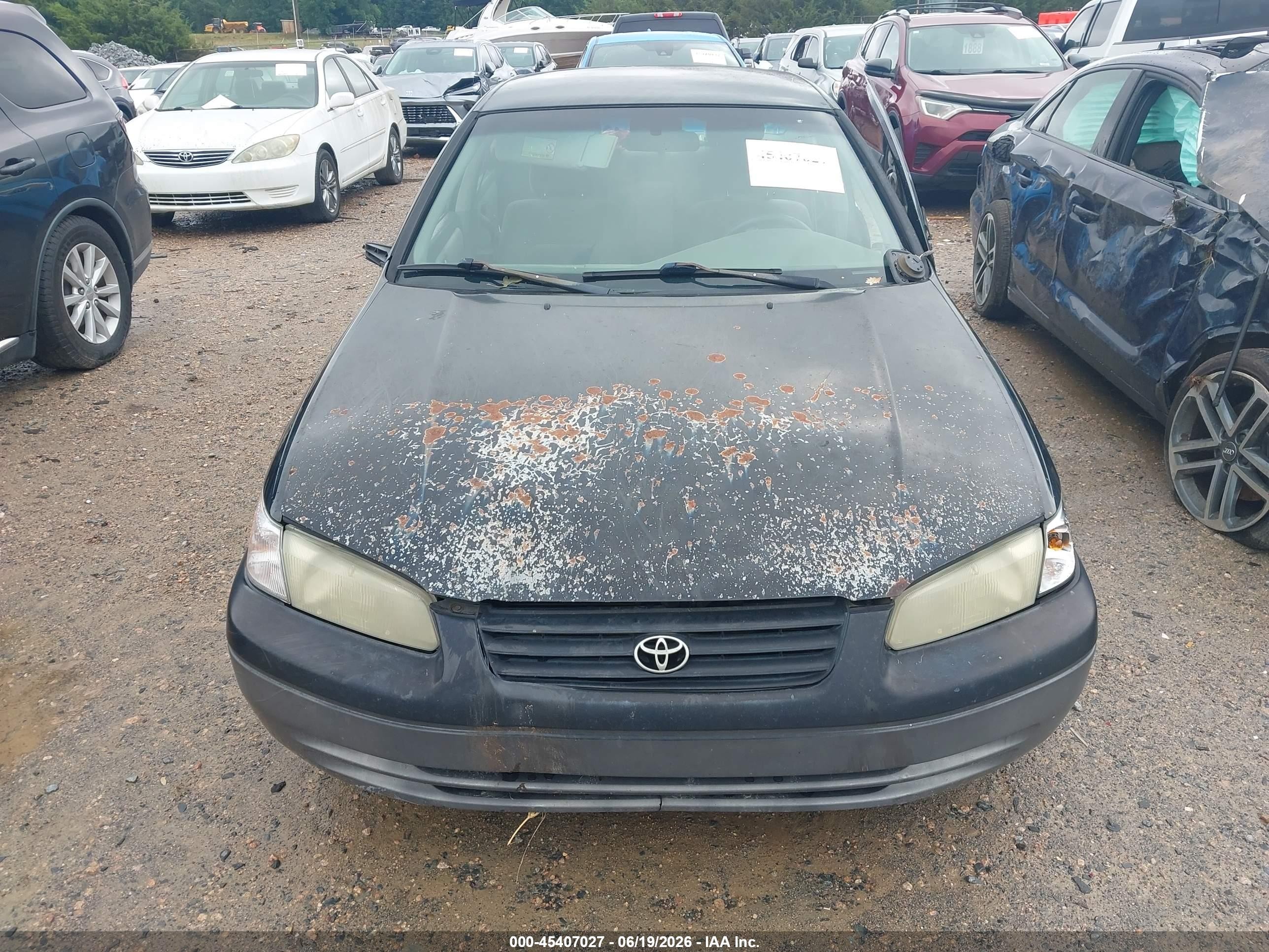 1997 Toyota Camry Le Black vin: 4T1BG22K5VU170719