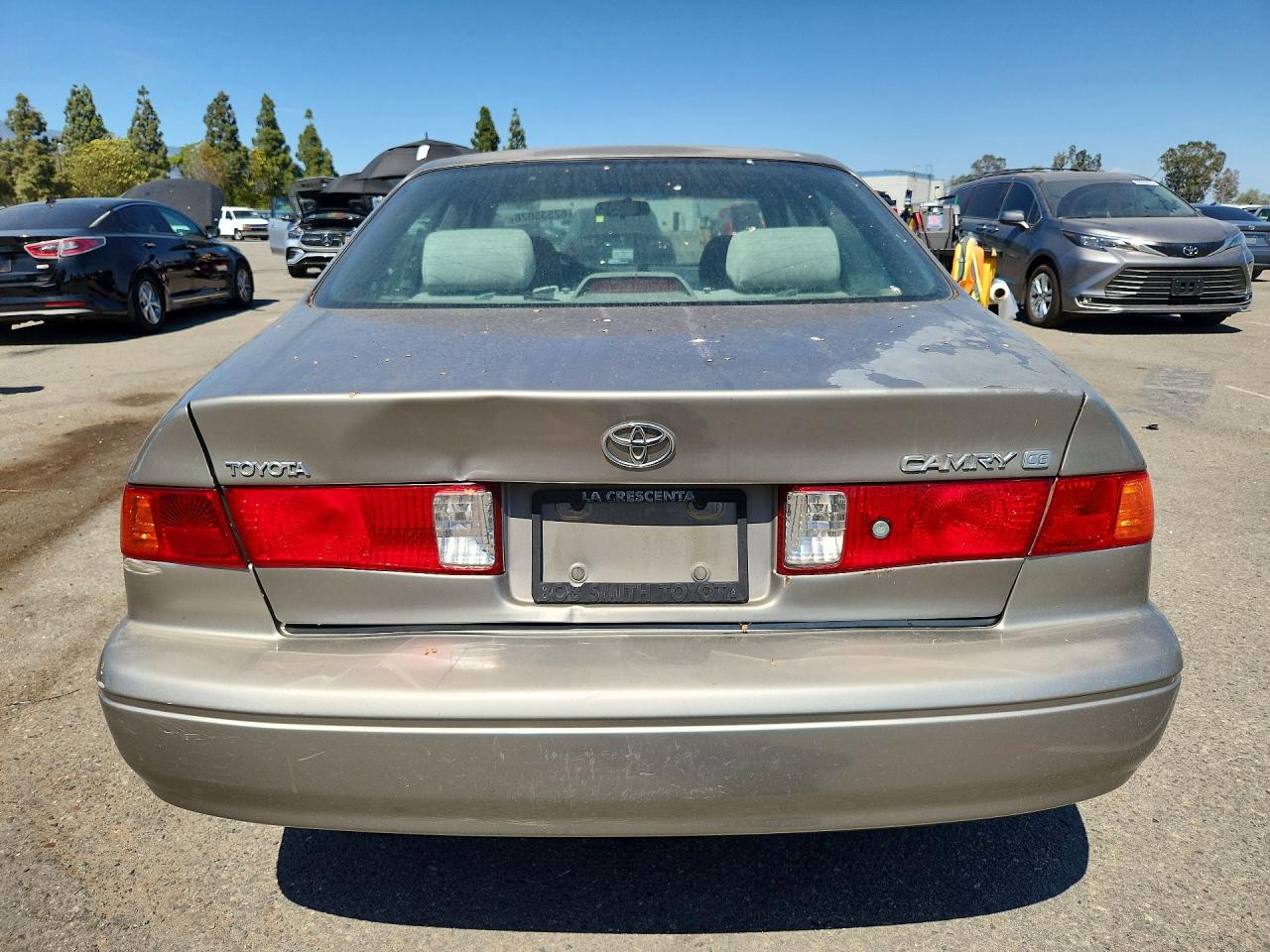 2000 Toyota Camry Ce Gray vin: 4T1BG22K5YU001191