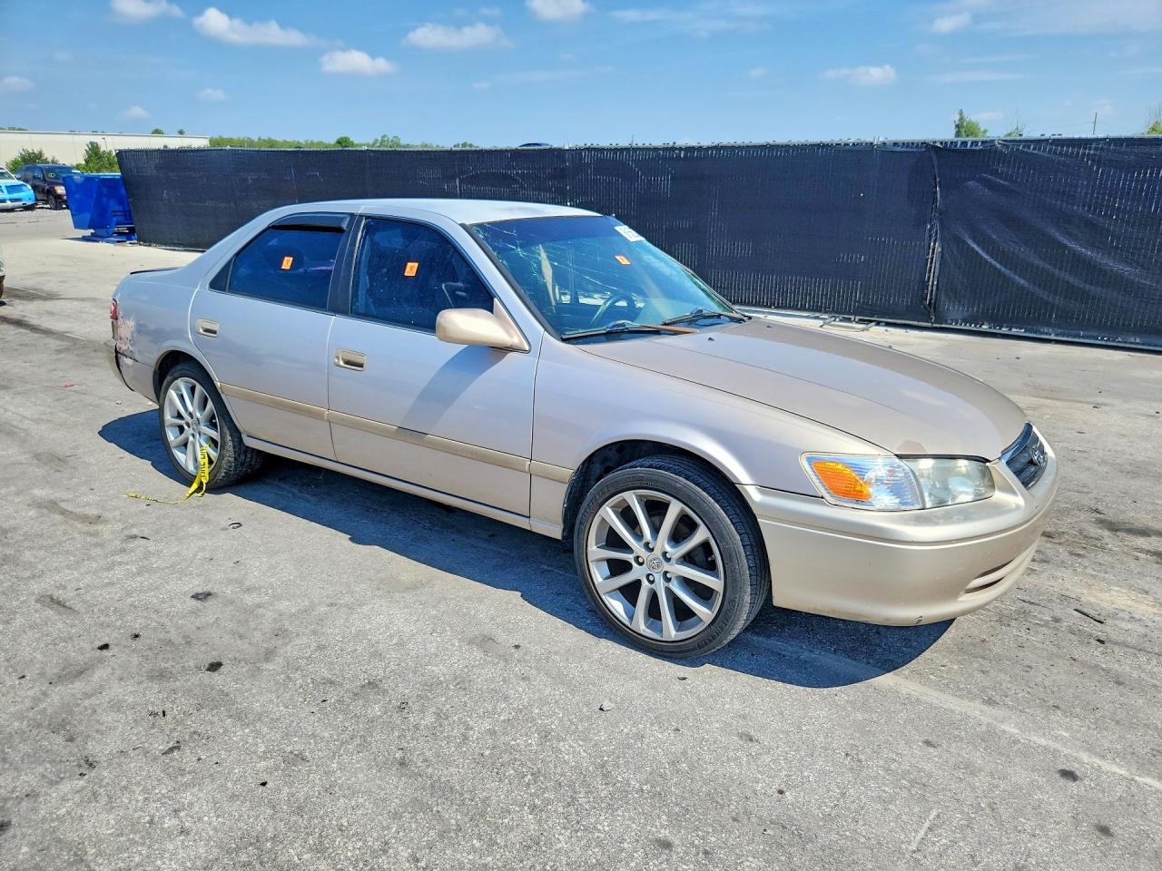 2001 Toyota Camry Le Silver vin: 4T1BG22K61U058084